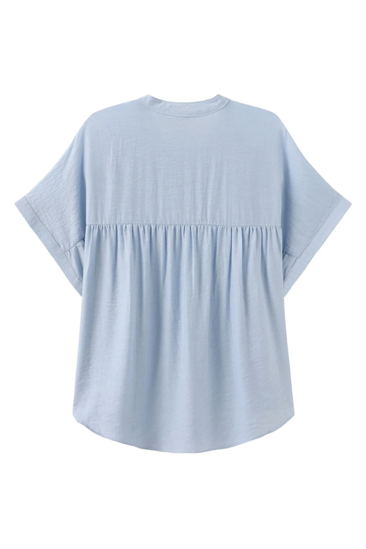 Alfrieda - Kortærmet bluse med knapper - Image 2