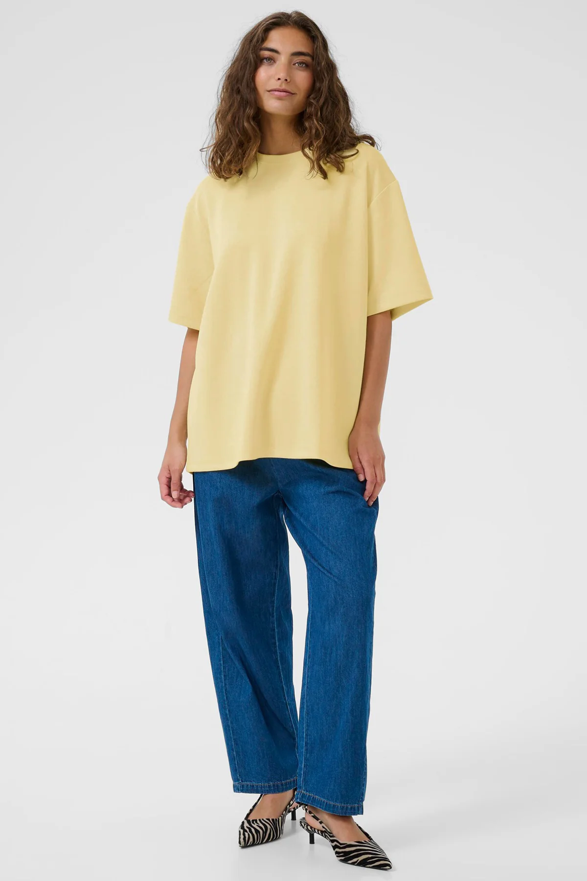 CUgarden - Oversize t-shirt med print på ryggen - Image 3