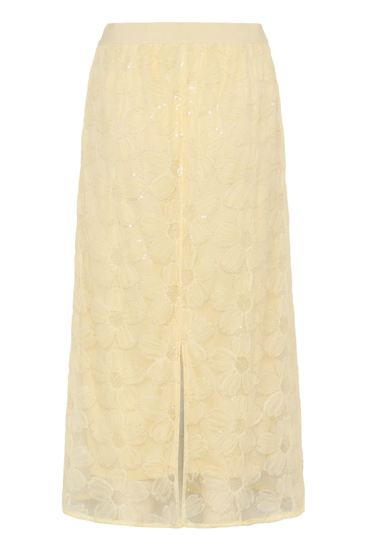 CUmera - Lang blonde blomster nederdel - Image 3