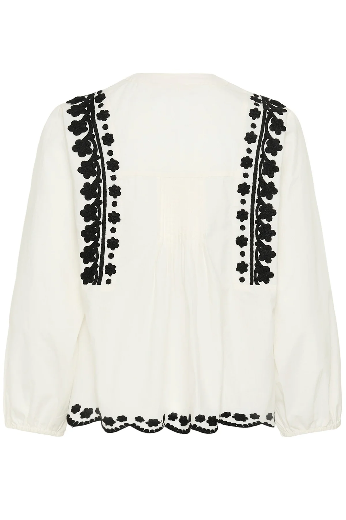 CUviba - Langærmet bluse med broderi - Image 7