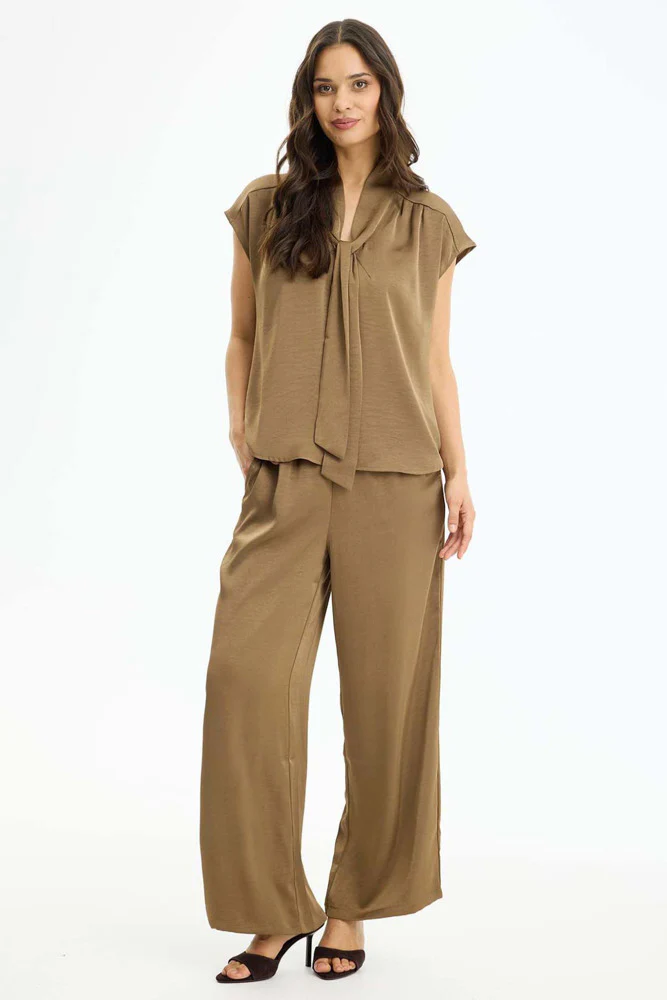 Faye - Elegante bukser med vide - Image 2