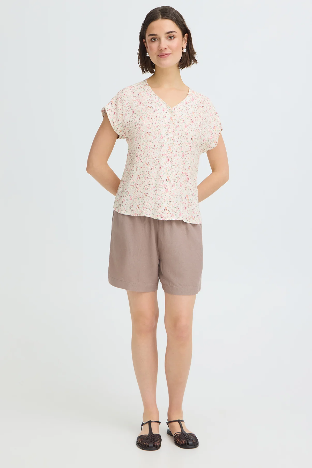 FRHEAT BL 3 - Kortærmet skjortebluse med print - Image 10