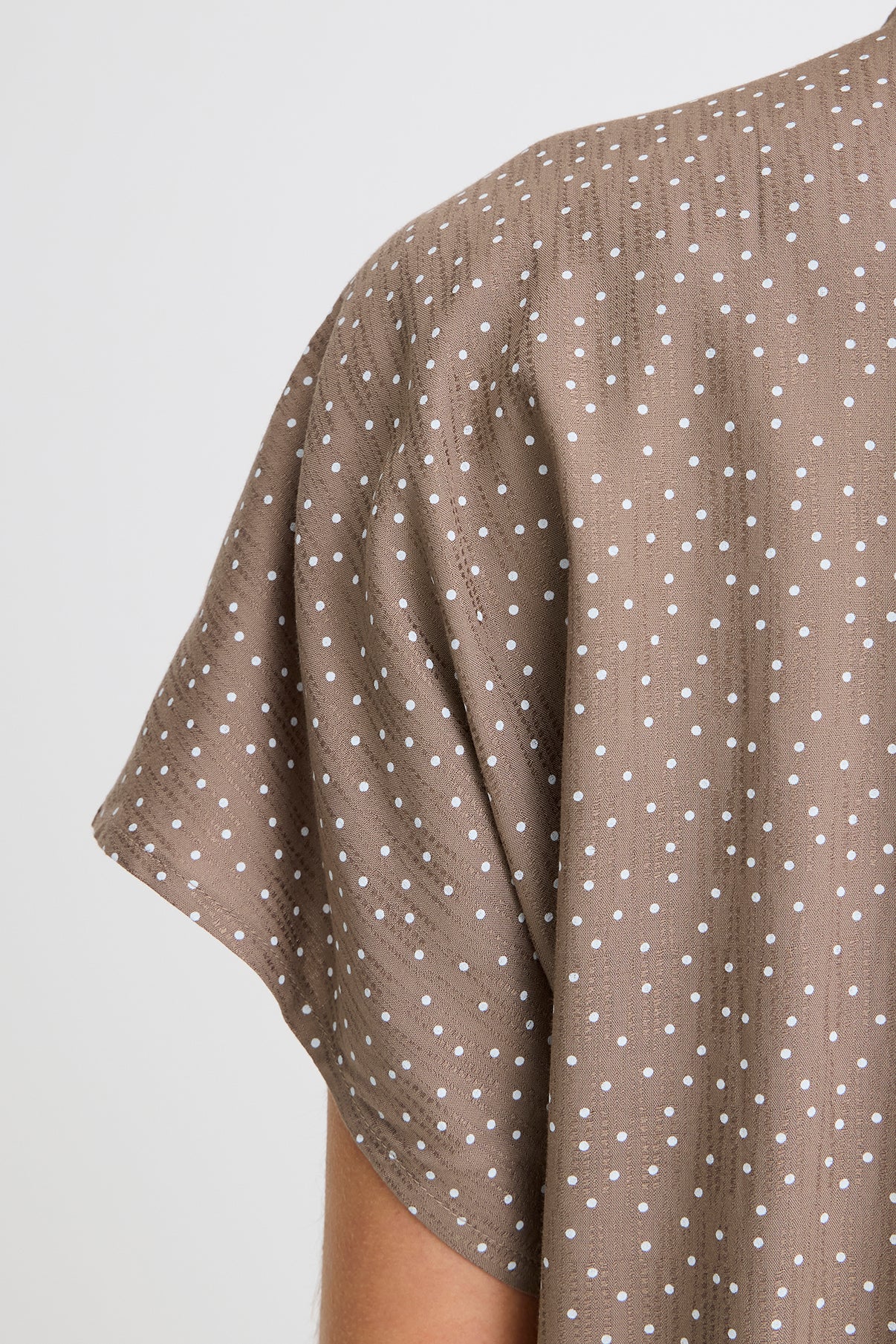 FRLAYA BL 1 - Kortærmet bluse med småt print - Image 5