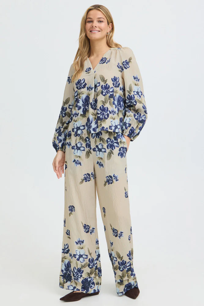 FRCARRIE BL 1 - Let bluse med lange ballonærmer - Image 3