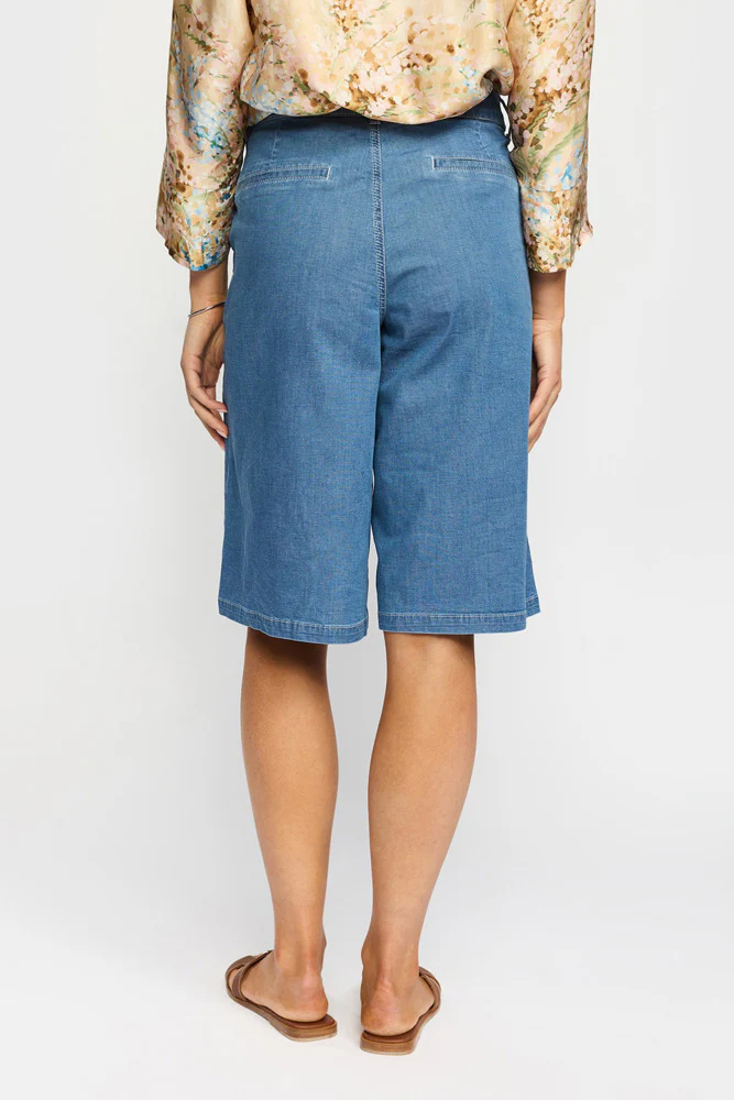 FRIDA - Lange shorts med vide ben - Image 3