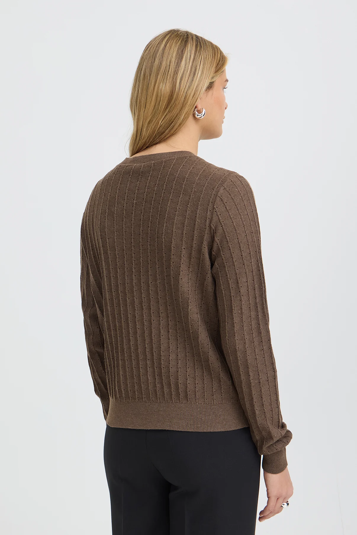FRVANESSA PU 1 - Strik med riflet struktur - Image 10