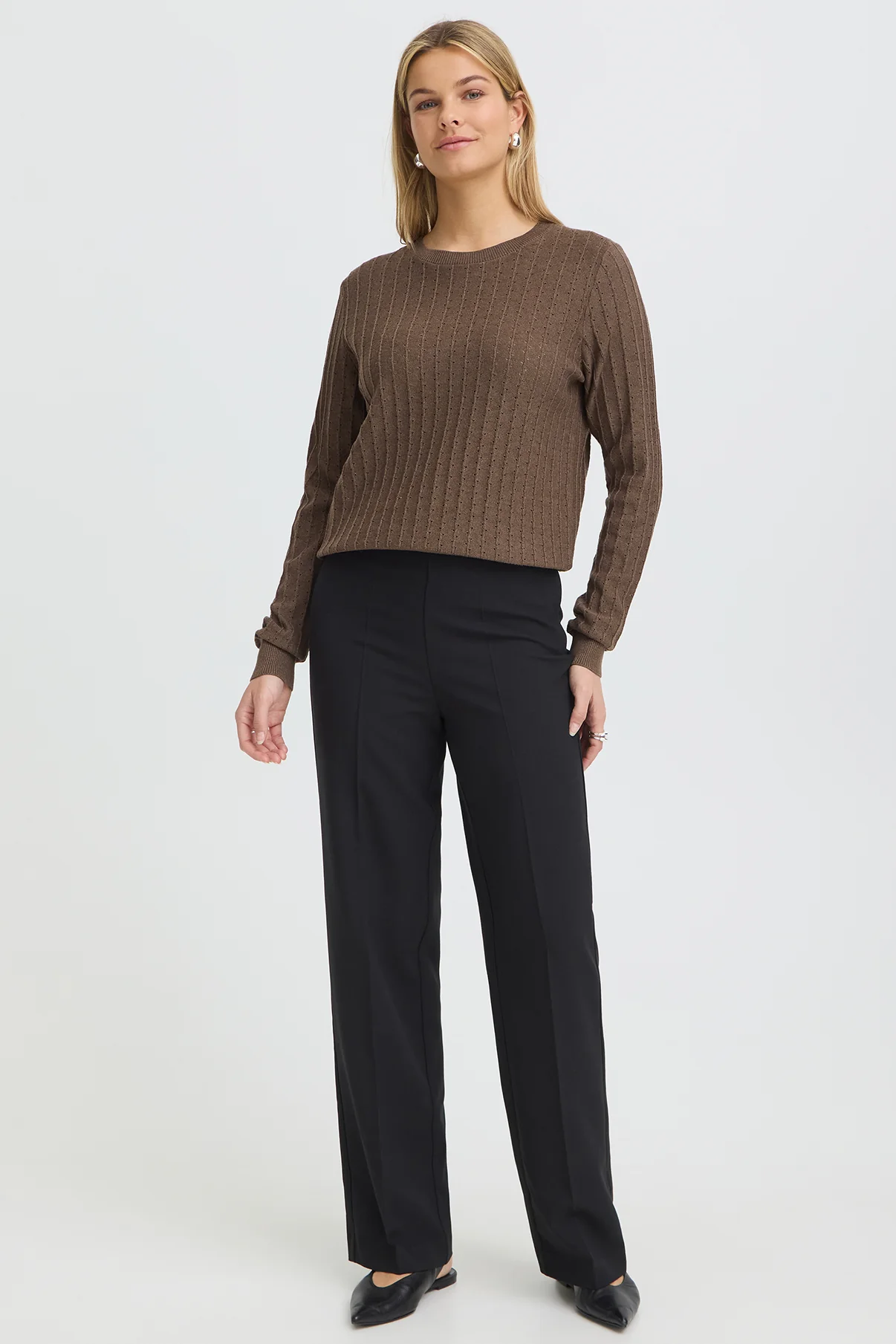 FRVANESSA PU 1 - Strik med riflet struktur - Image 11