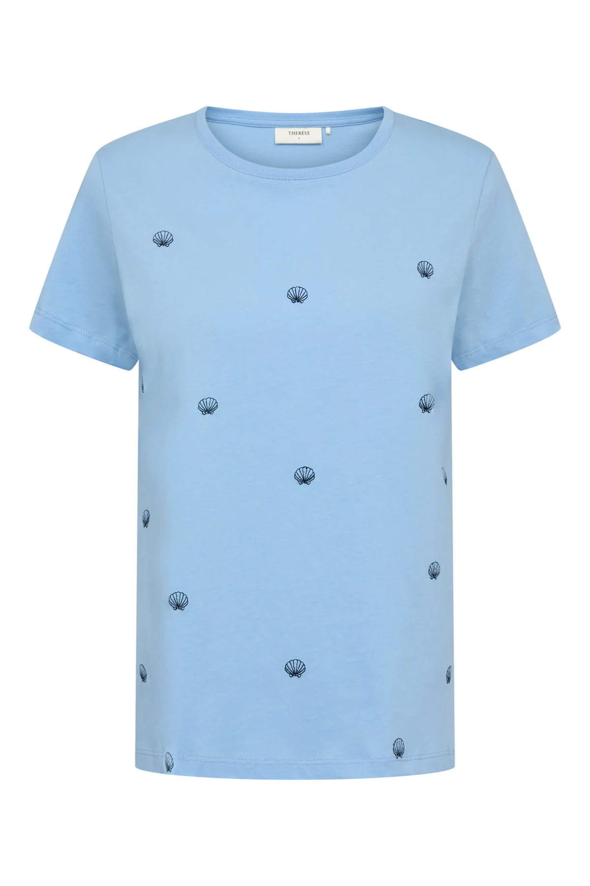 Iris - Bomulds t-shirt med dekorative detaljer - Image 22