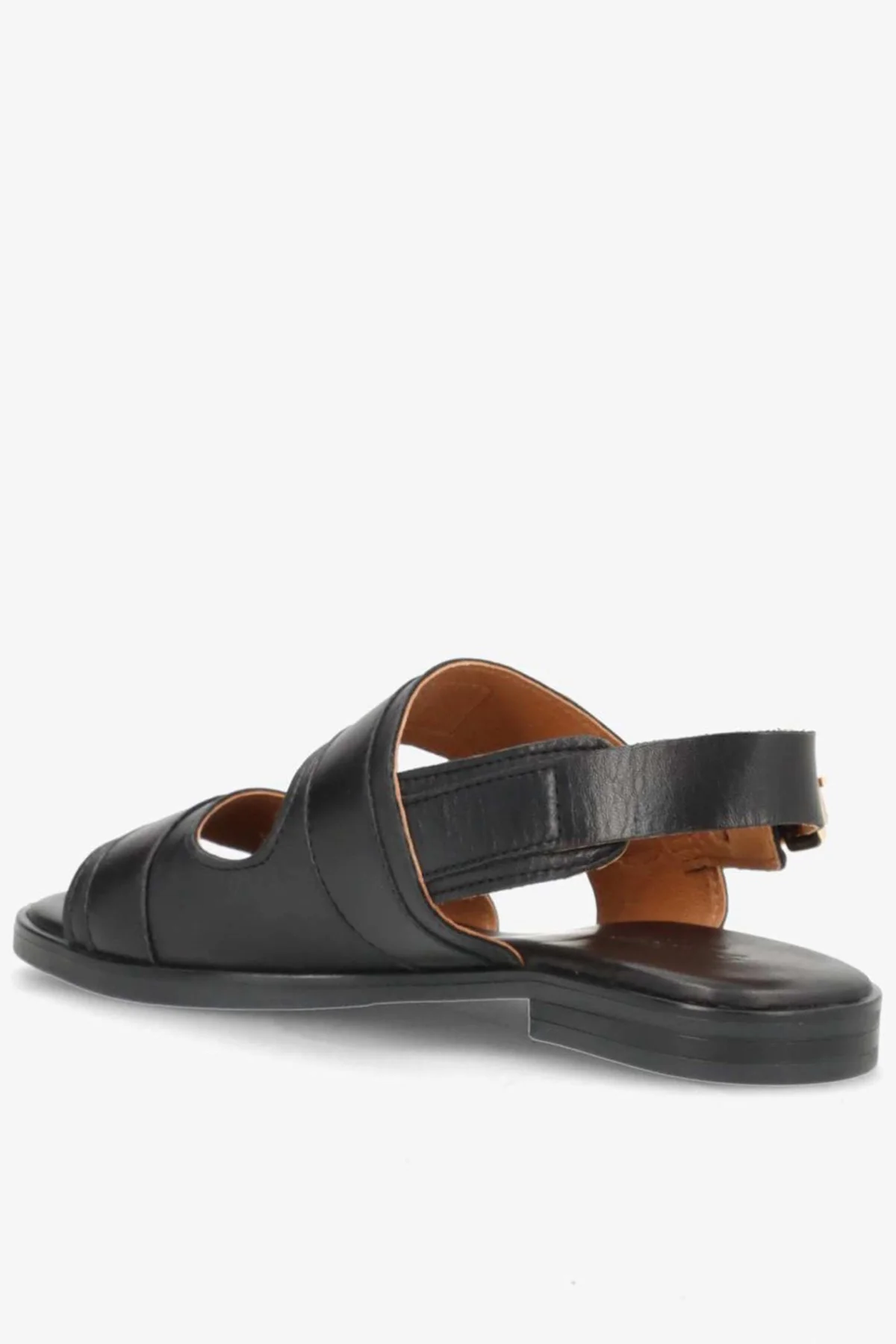 JUNE - Lædersandal med spænder - Image 3