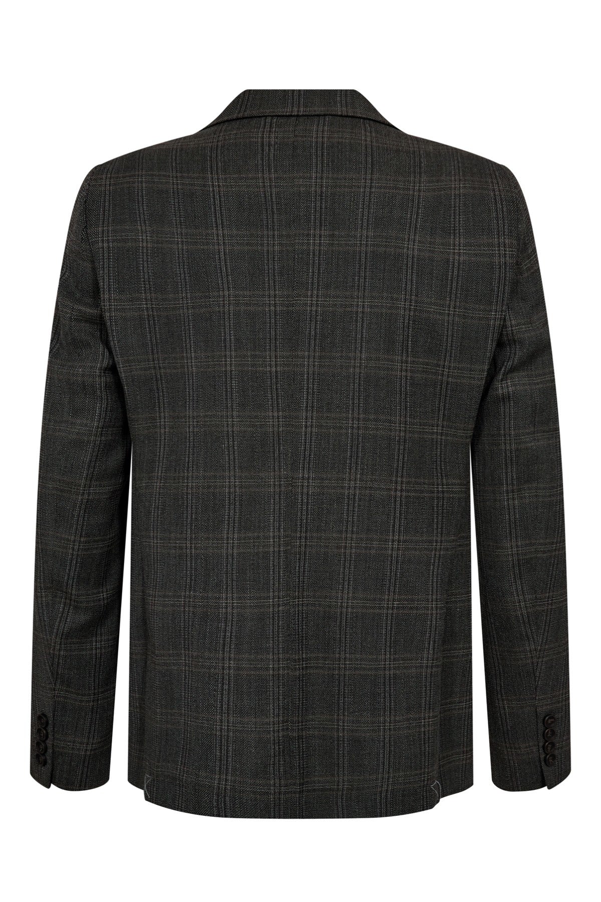 Oskar - Klassisk uldblazer i ternet design - Image 3