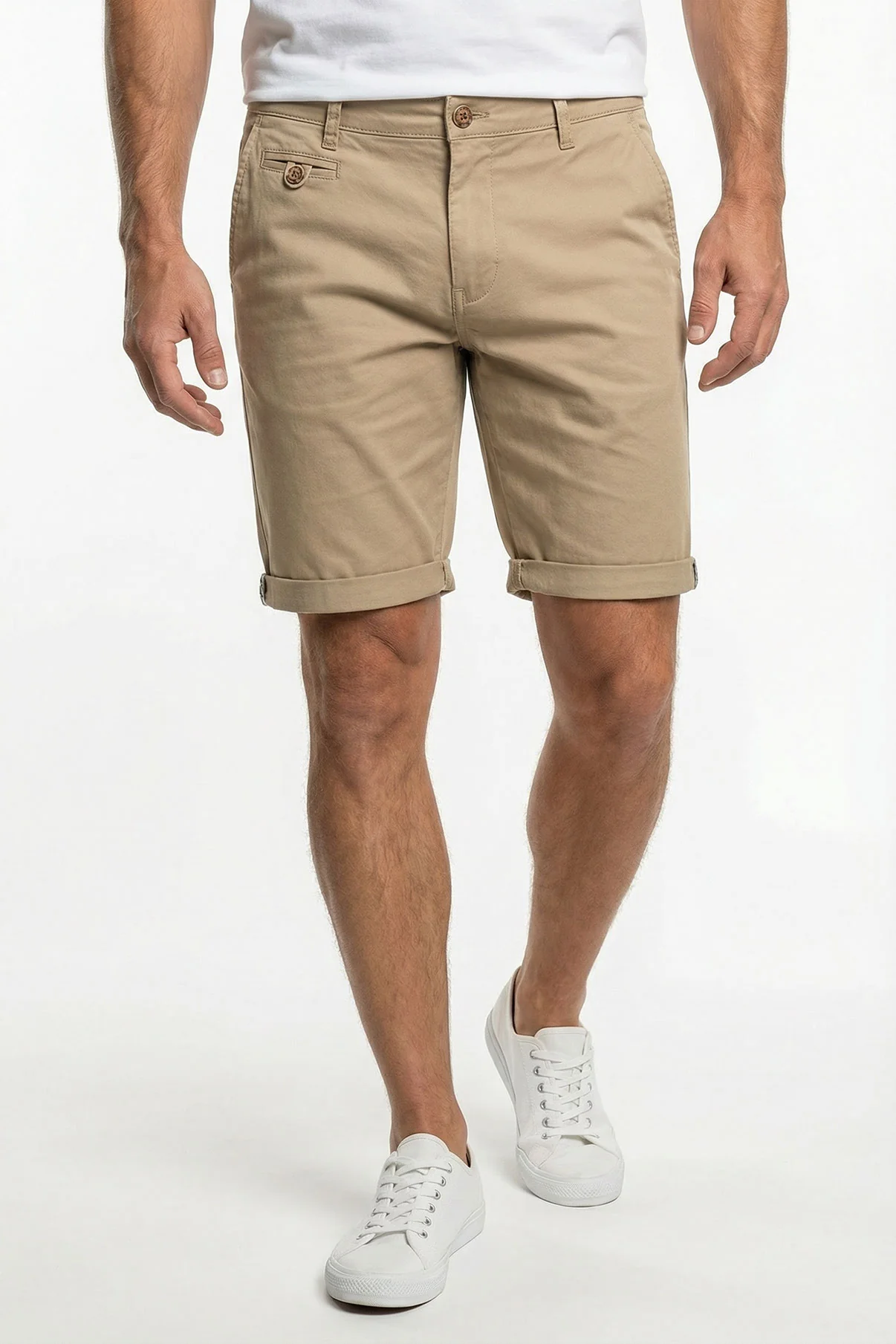 Alfonso - Chino shorts med let strech - Image 22