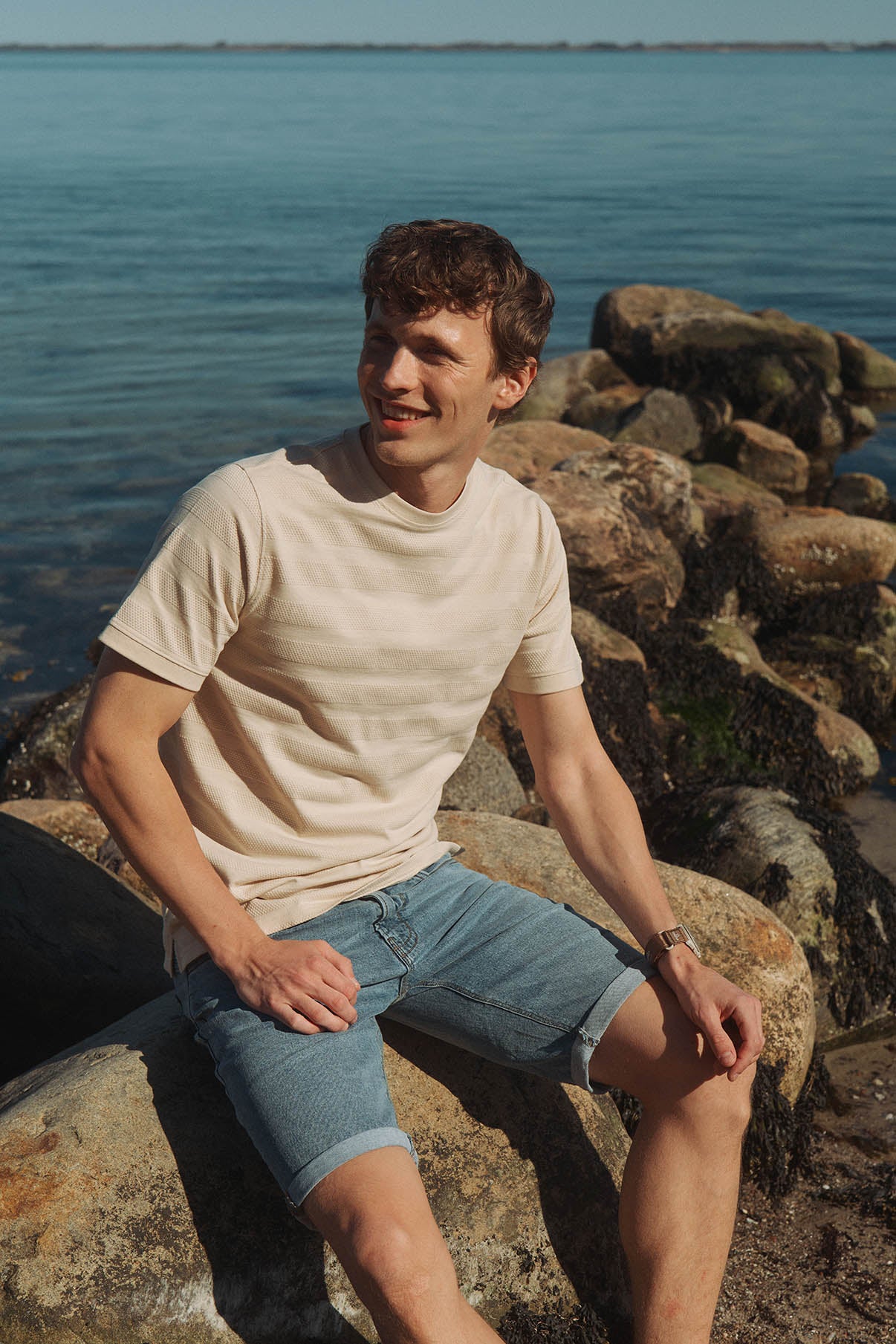 Felix - Denim shorts i comfort kvalitet - Image 15