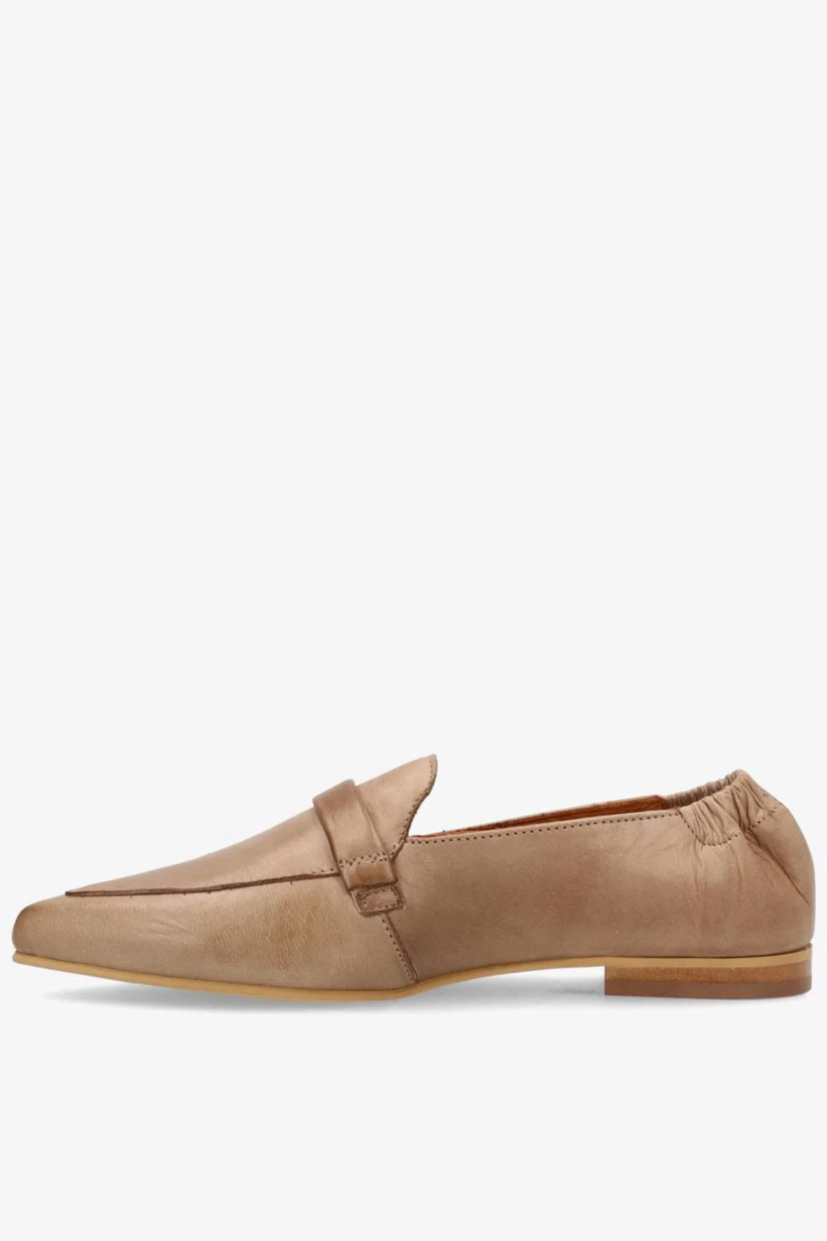 LUCY - Loafers i læder med spids snude - Image 4