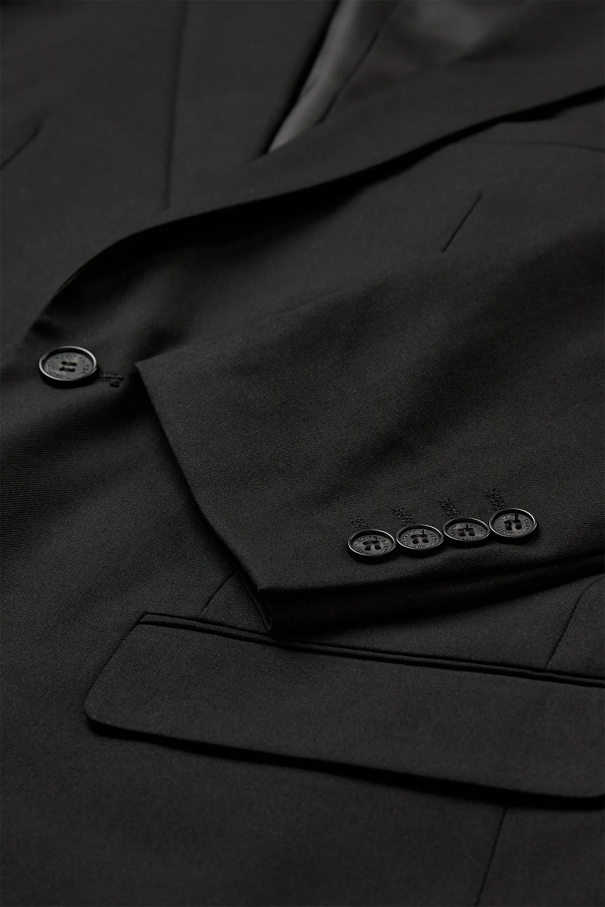 Marco jakkesæt - Klassisk blazer og bukser - Jet black - Image 6