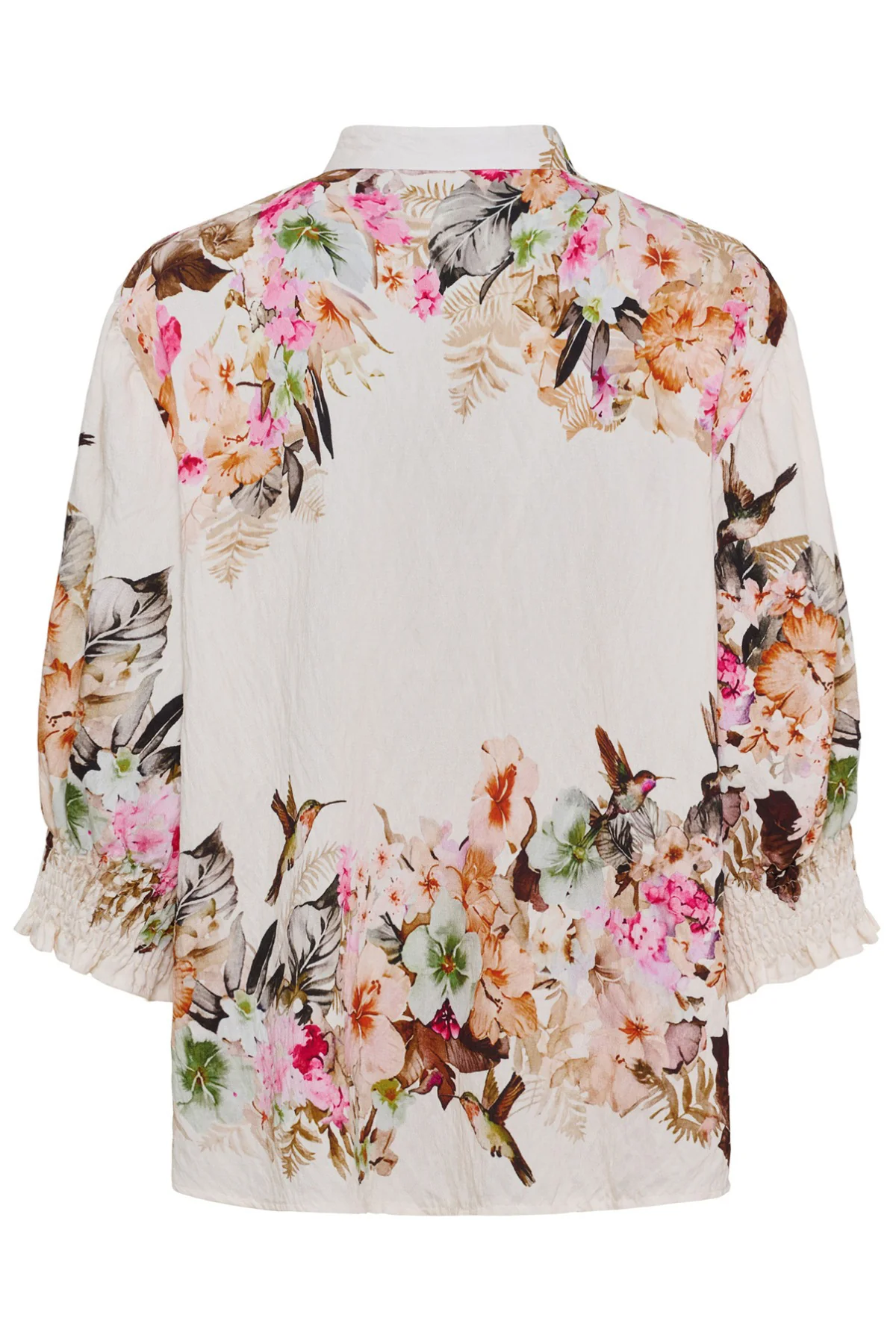 MdcMelisande - Bluse med smock ved ærmet - Image 2