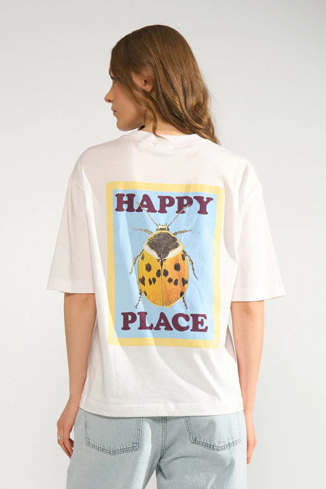 NUANYKA - Oversized t-shirt med grafisk rygprint - Image 3