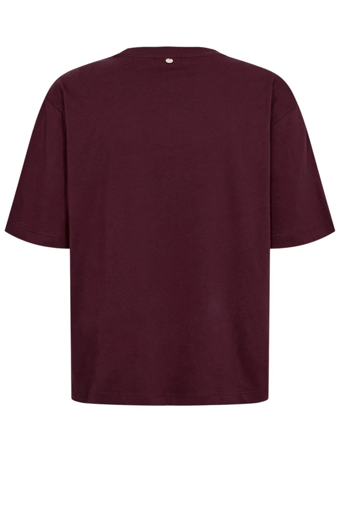 NUTENIA - Boxy t-shirt med broderede naturmotiver - Image 4