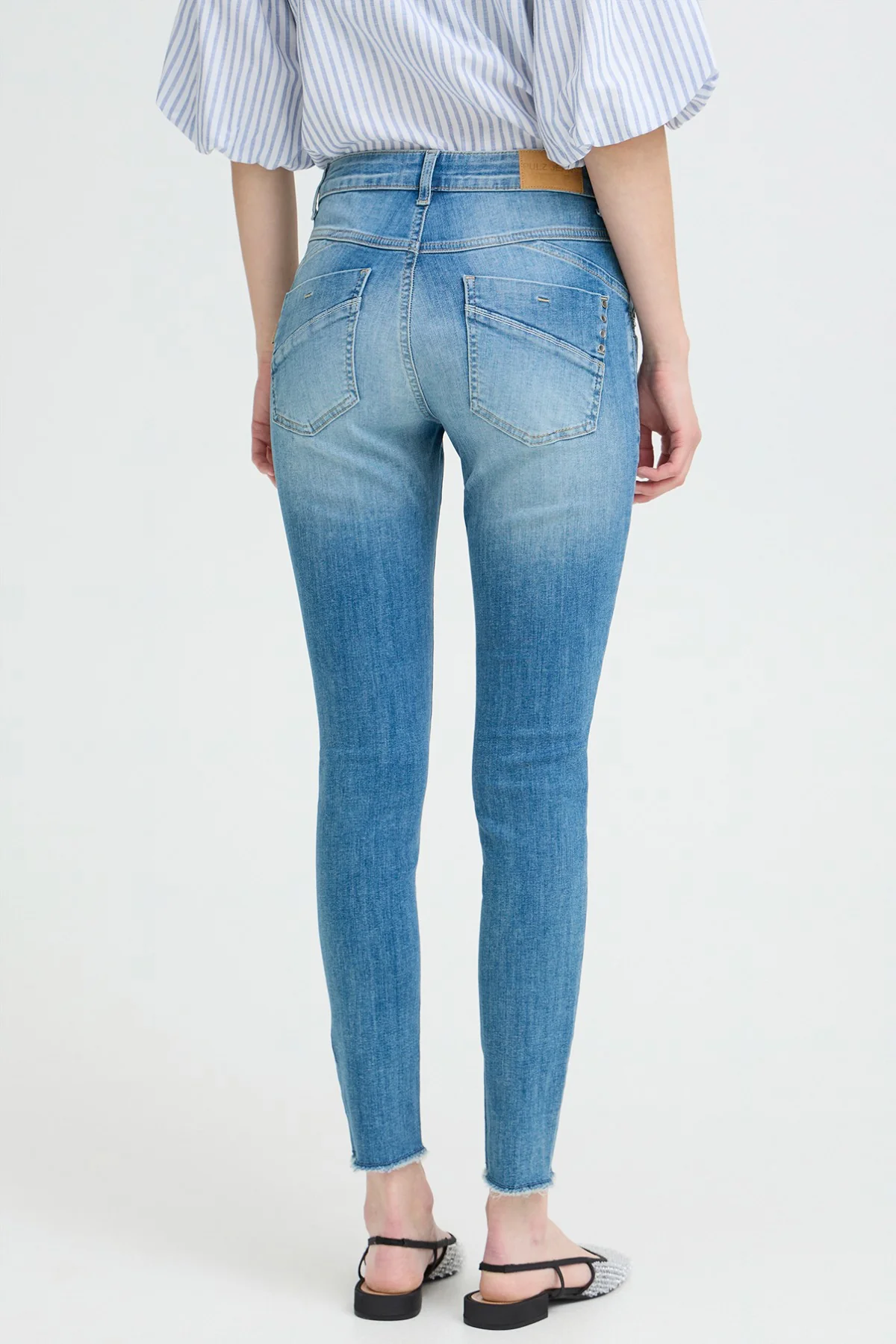 PULZ PZCARMEN EMB. HW SKINNY LEG - Image 3