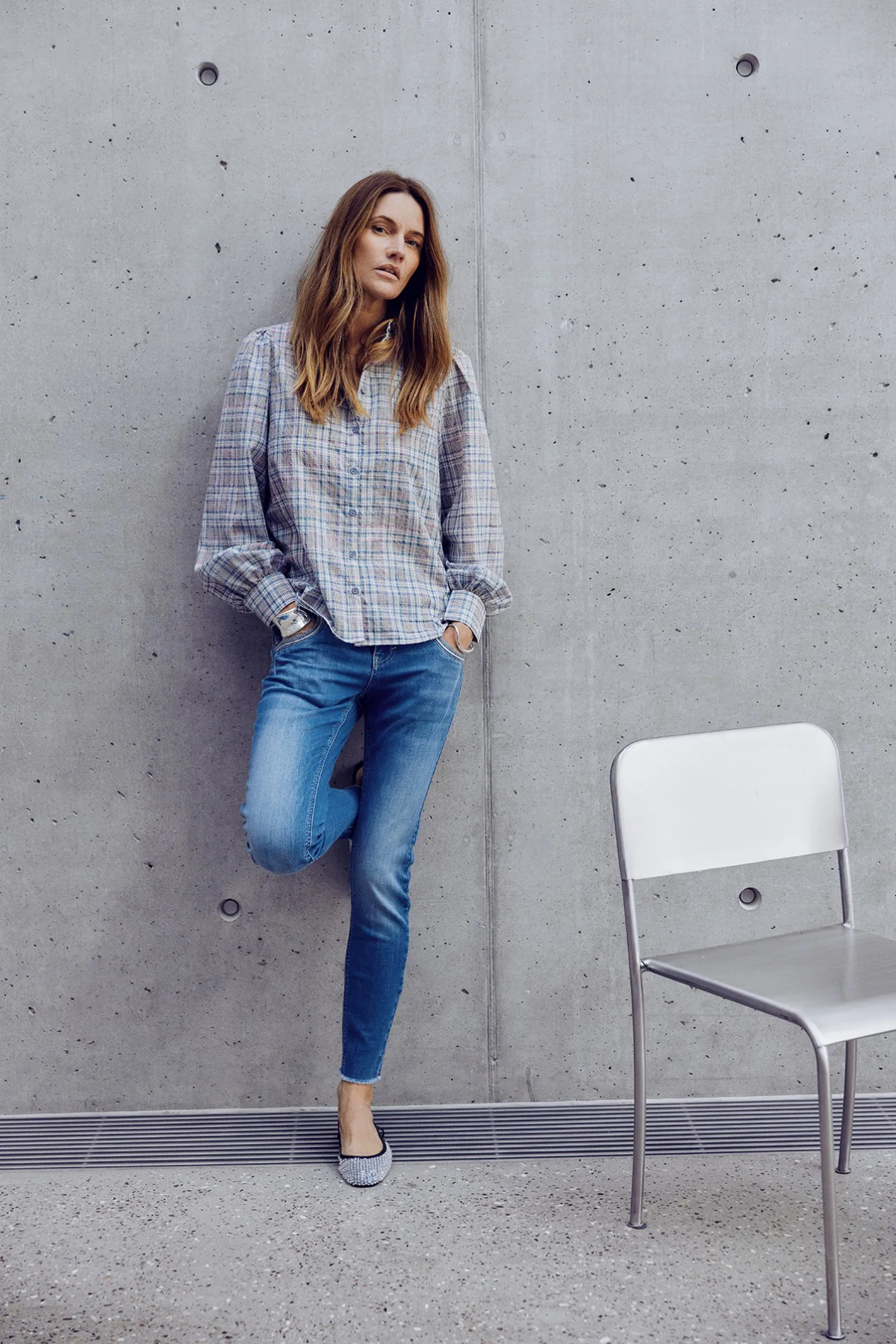PULZ PZCARMEN EMB. HW SKINNY LEG - Image 6