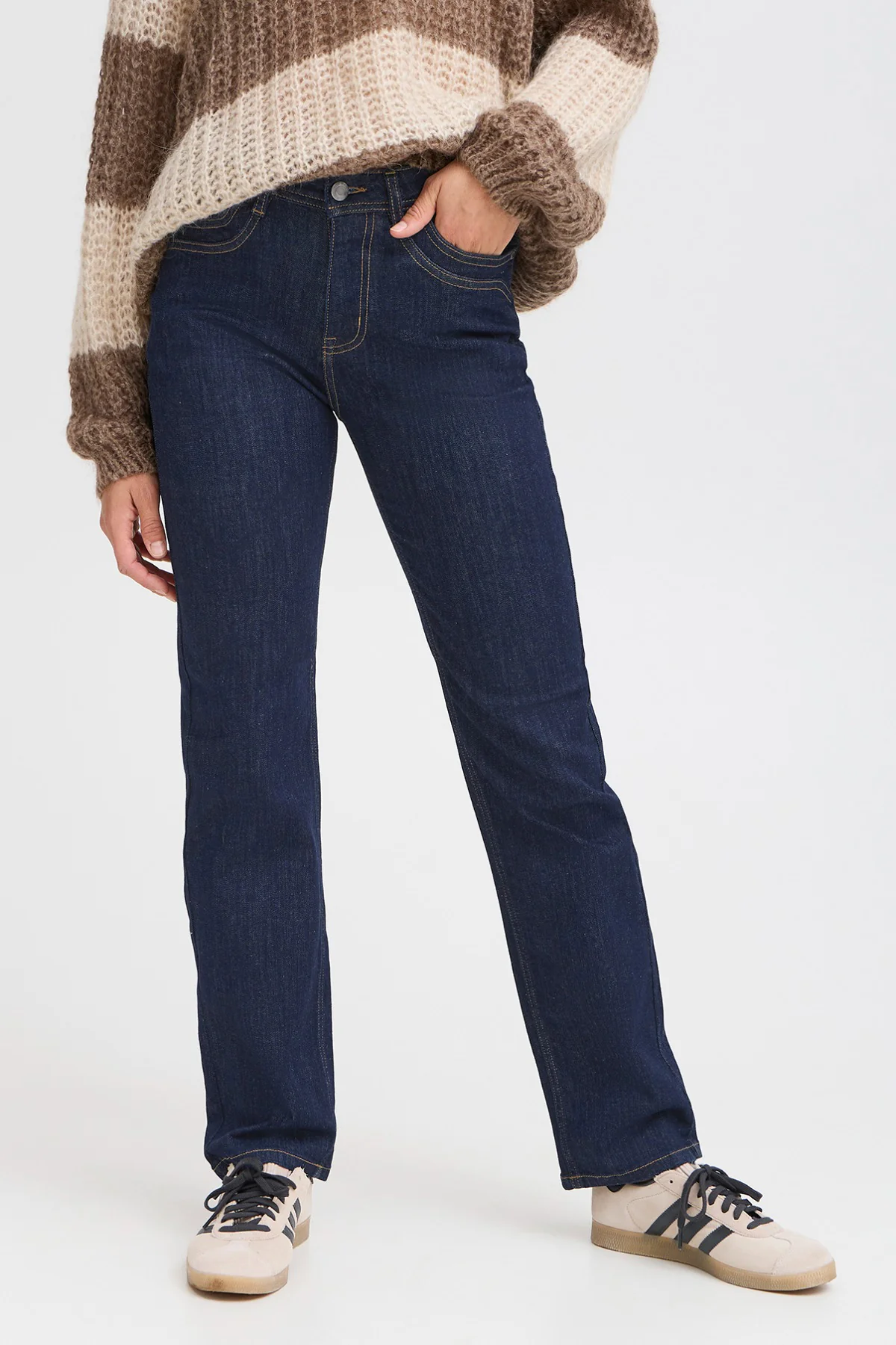 PULZ PZKATJA HW Jeans Straight Leg - Image 4