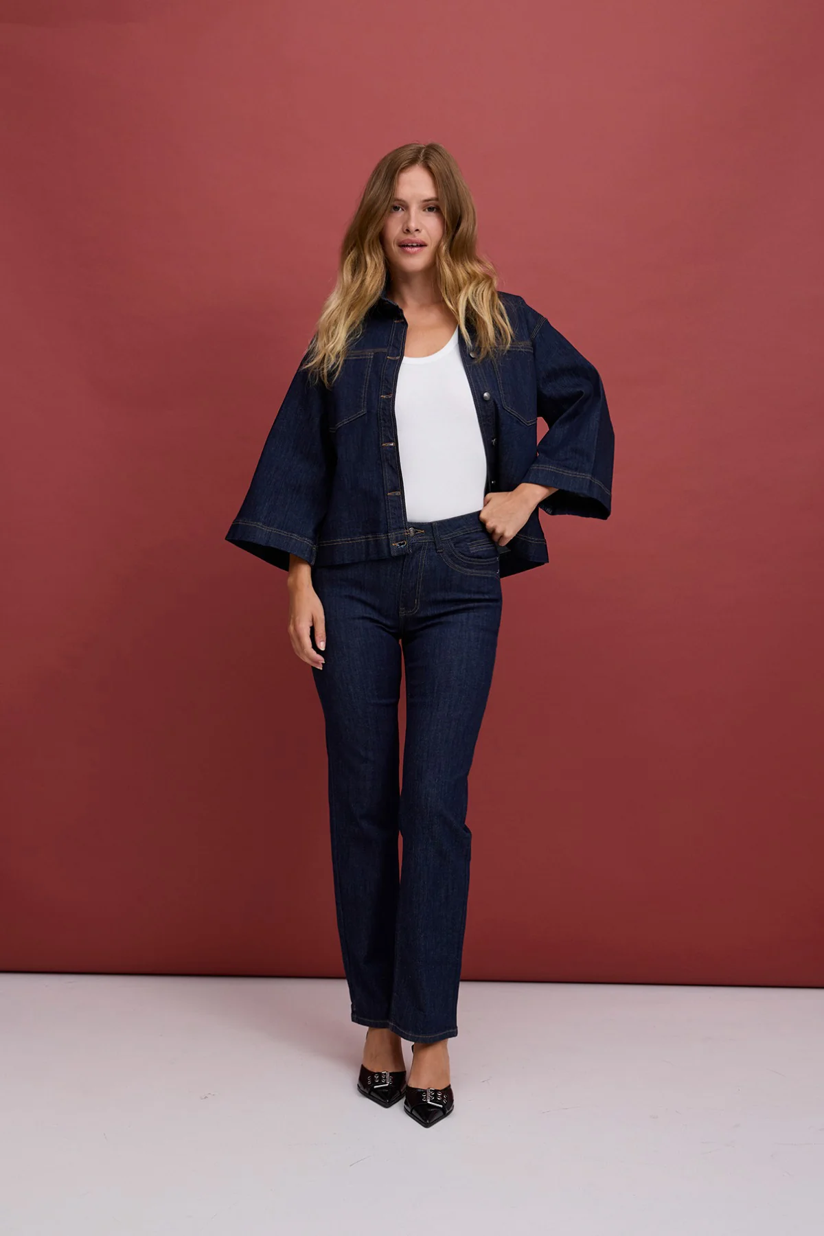 PULZ PZKATJA HW Jeans Straight Leg - Image 9