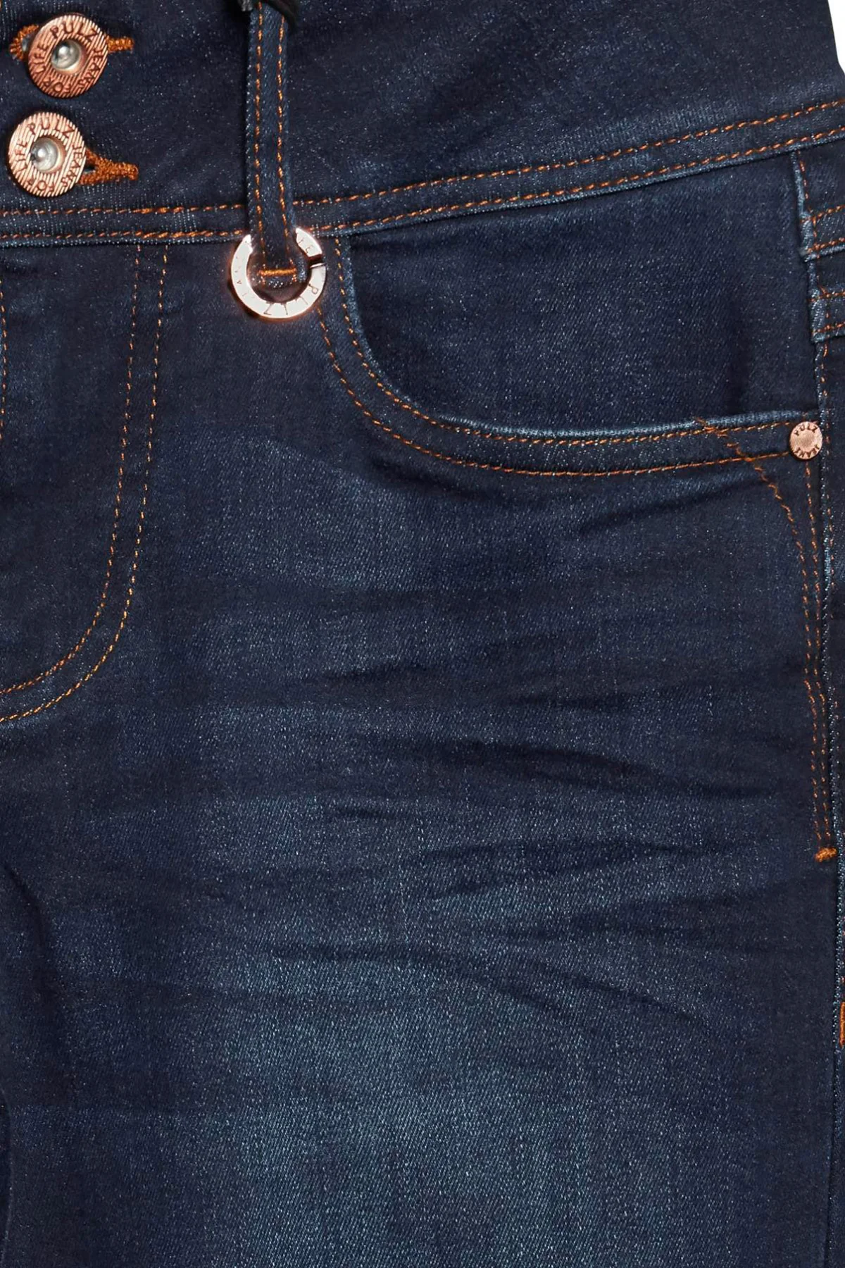 PZSUZY - Højtaljede skinny jeans med stræk - Image 4