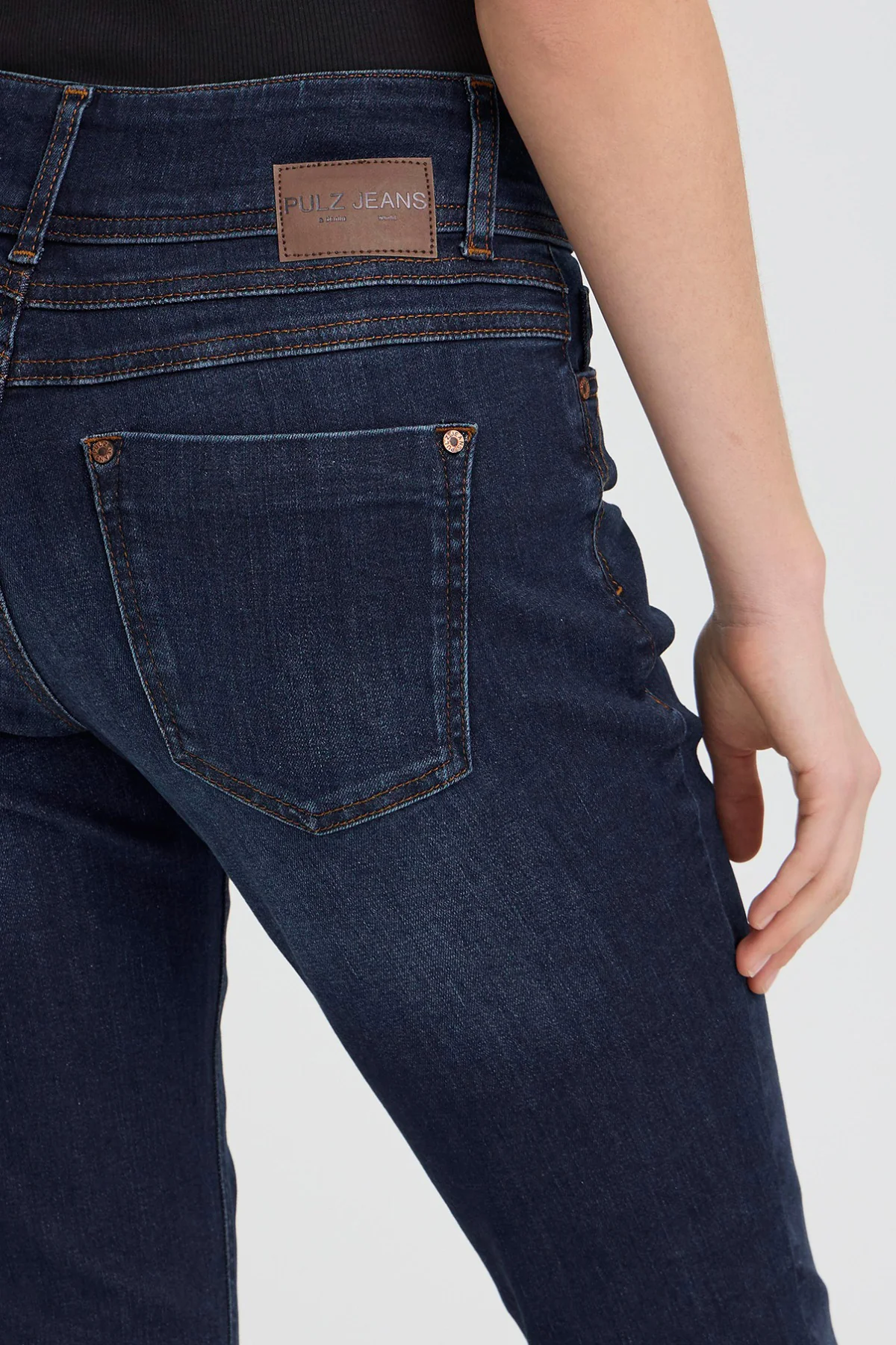 PZSUZY - Højtaljede skinny jeans med stræk - Image 6