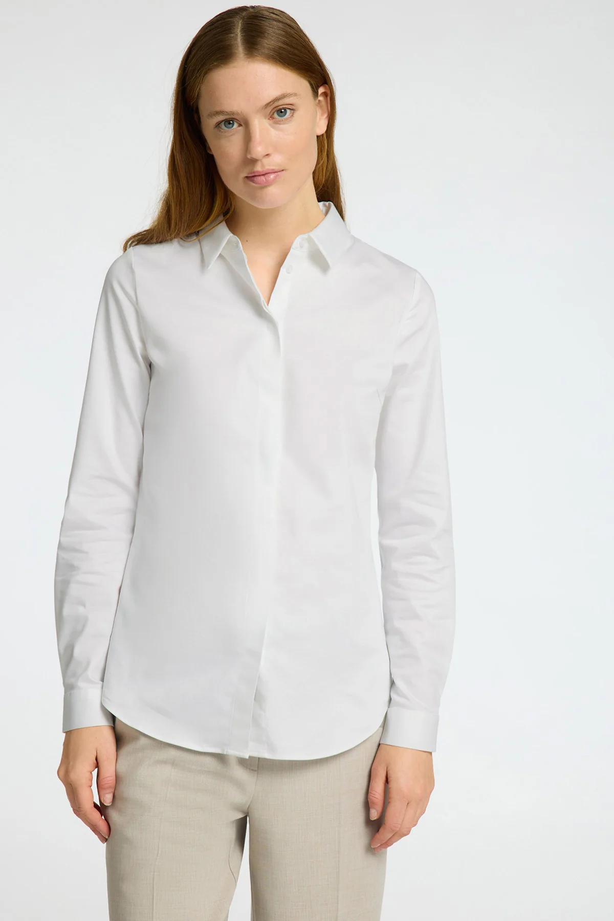 SELECTED FEMME SLFROMIE LS FITTED SHIRT NOOS - Image 5