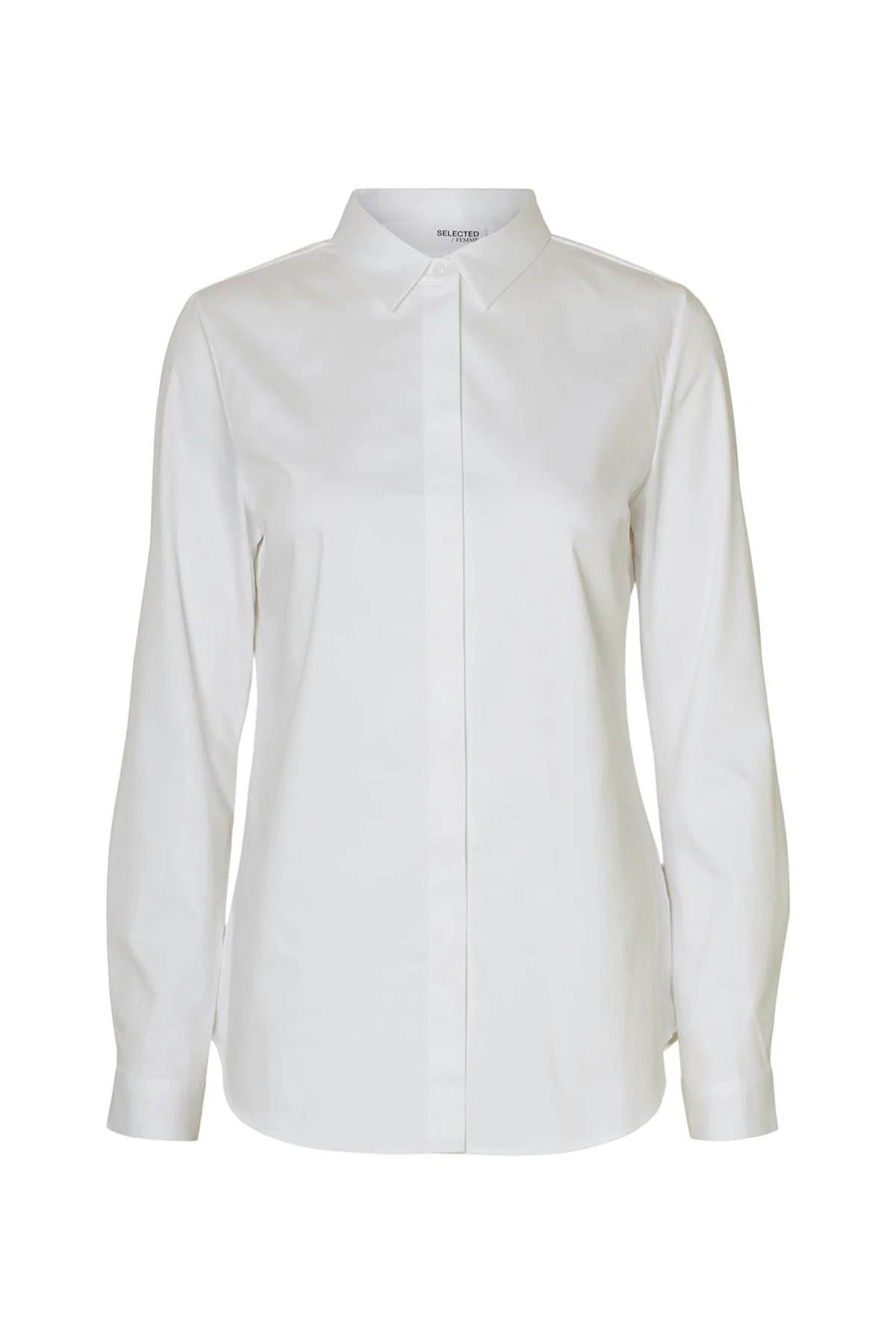 SELECTED FEMME SLFROMIE LS FITTED SHIRT NOOS - Image 6