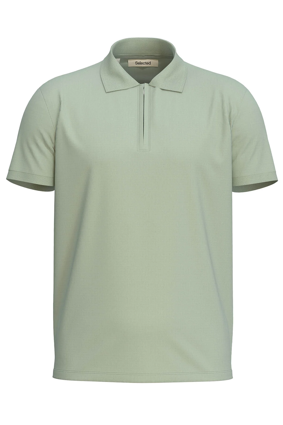 SELECTED HOMME SLHFAVE ZIP SS POLO NOOS - Image 36