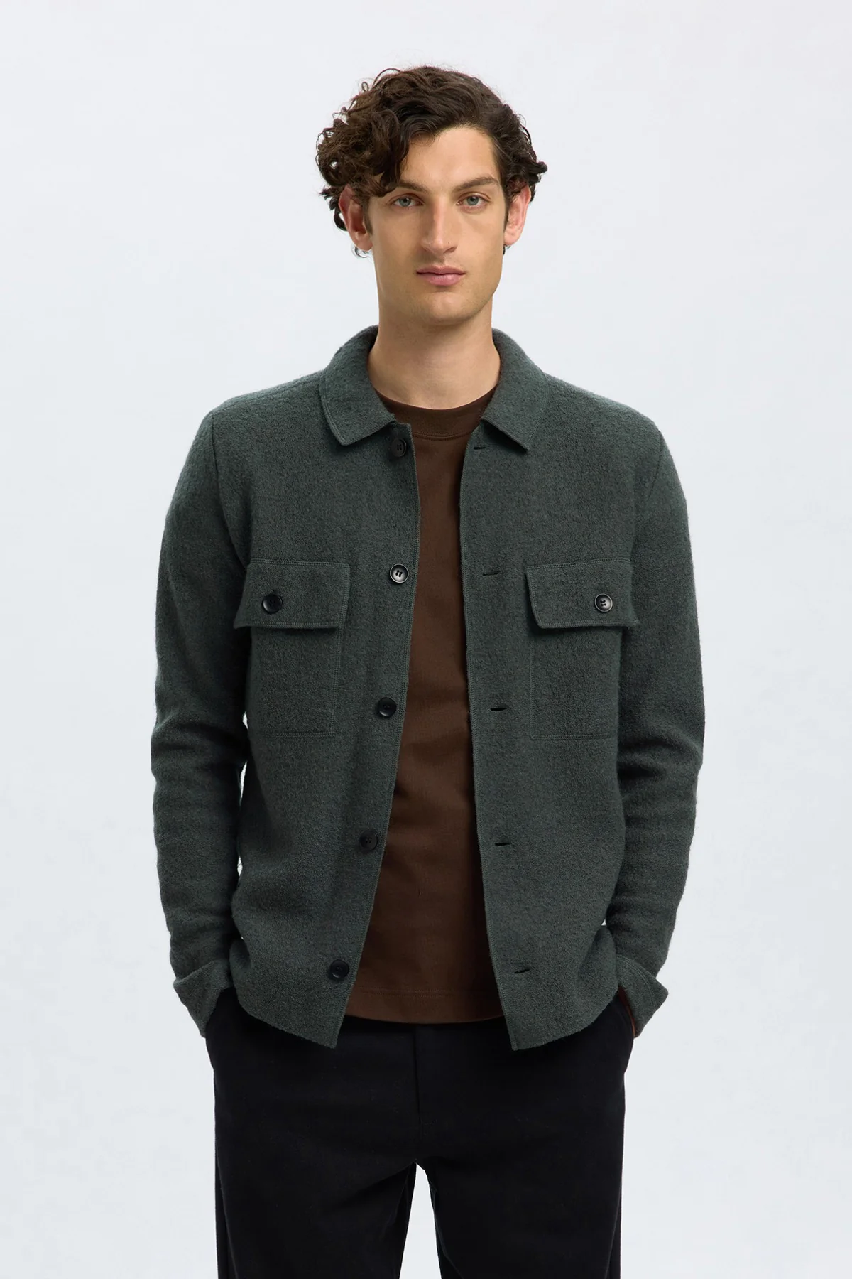 SELECTED HOMME SLHNEALY LS KNIT WORKWEAR CARDIGAN NOOS - Image 12
