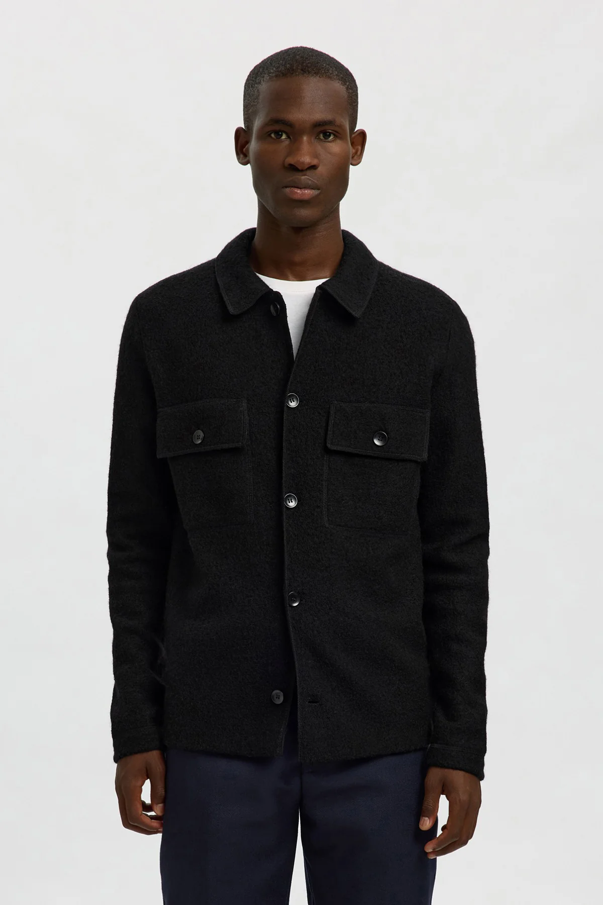 SELECTED HOMME SLHNEALY LS KNIT WORKWEAR CARDIGAN NOOS - Image 2