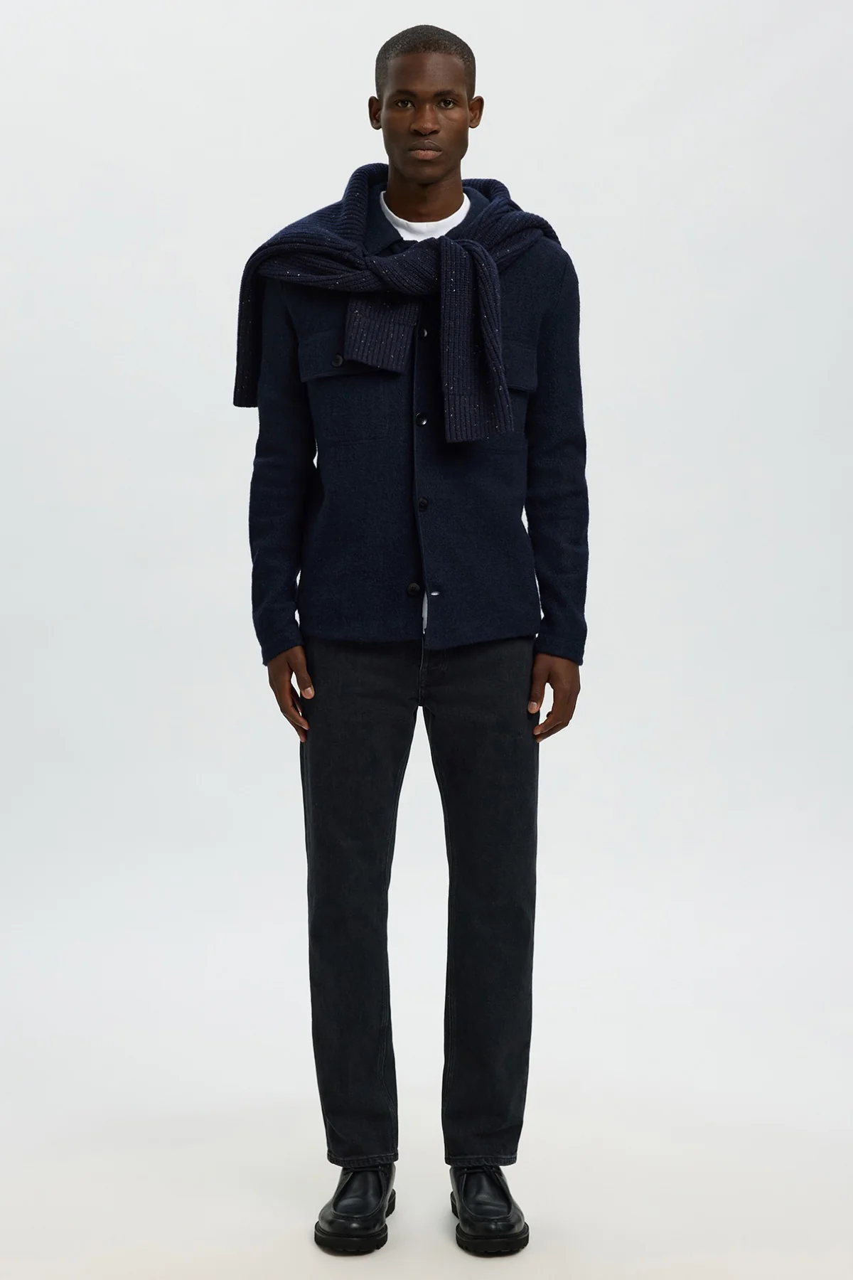 SELECTED HOMME SLHNEALY LS KNIT WORKWEAR CARDIGAN NOOS - Image 23