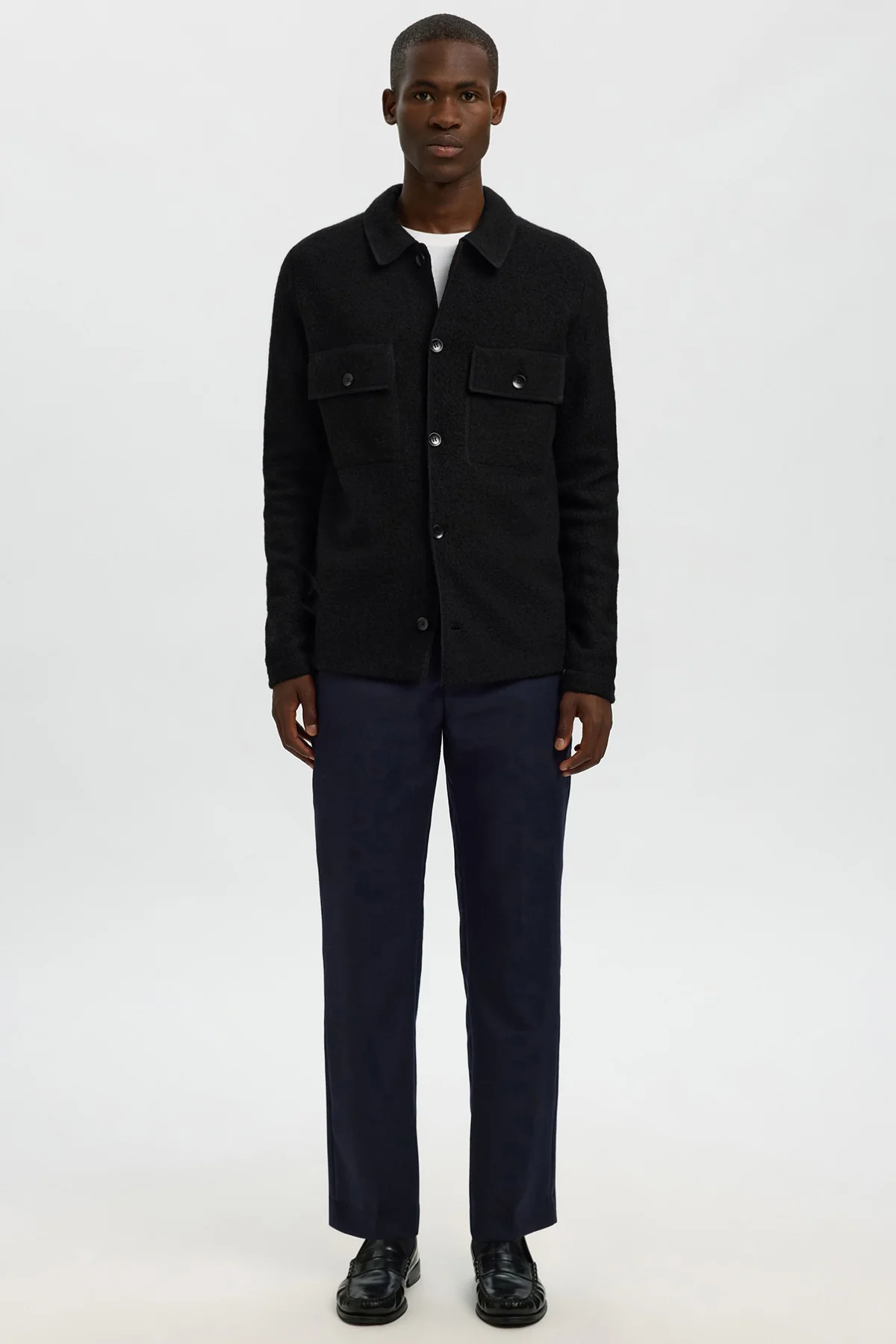 SELECTED HOMME SLHNEALY LS KNIT WORKWEAR CARDIGAN NOOS - Image 3