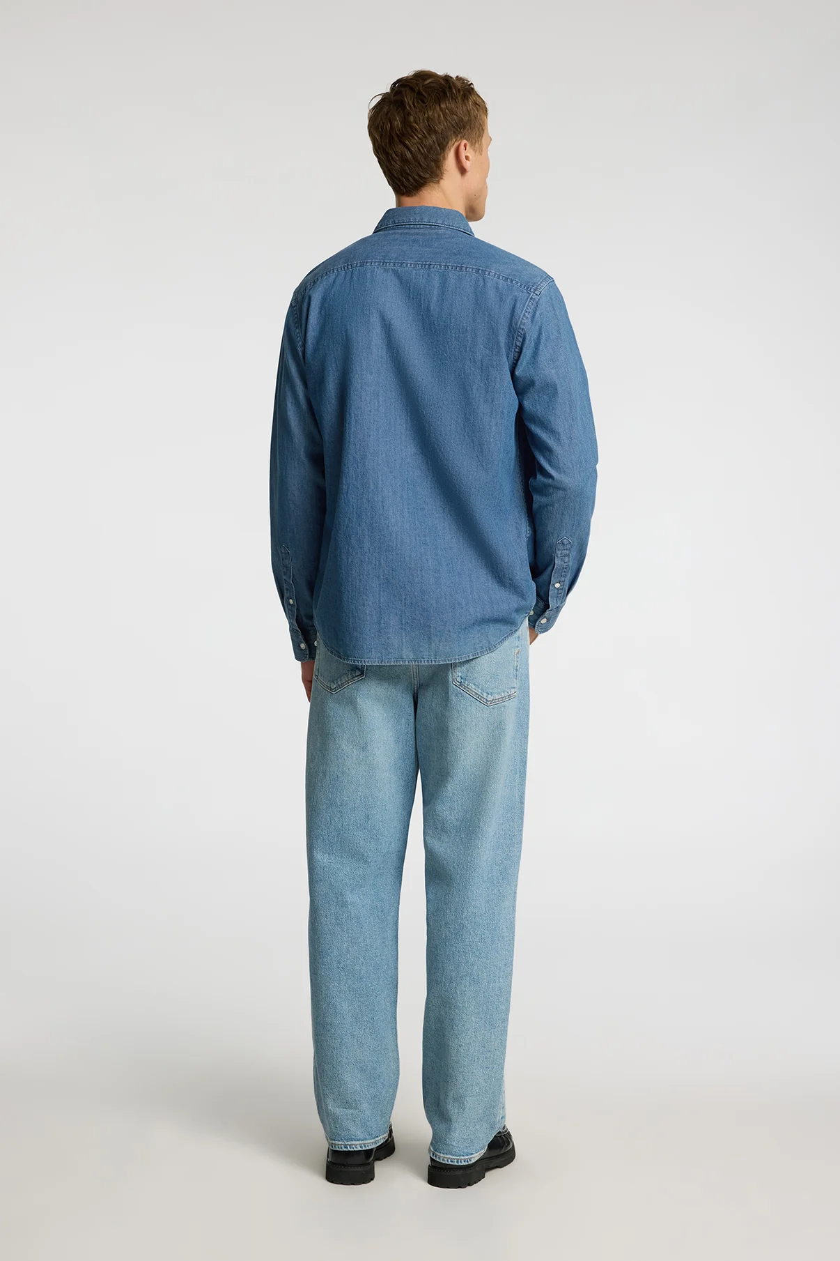 SELECTED HOMME SLHREGCARLO DENIM LS SHIRT NOOS - Image 3