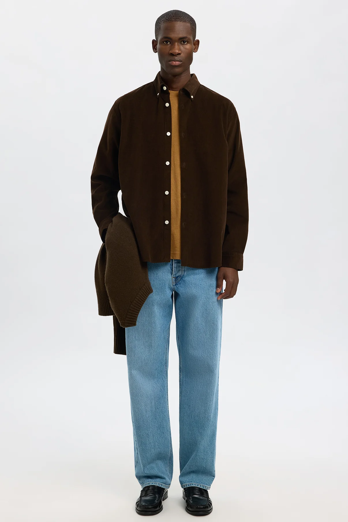 SELECTED HOMME SLHREGDANNI CORD BD LS SHIRT - Image 11