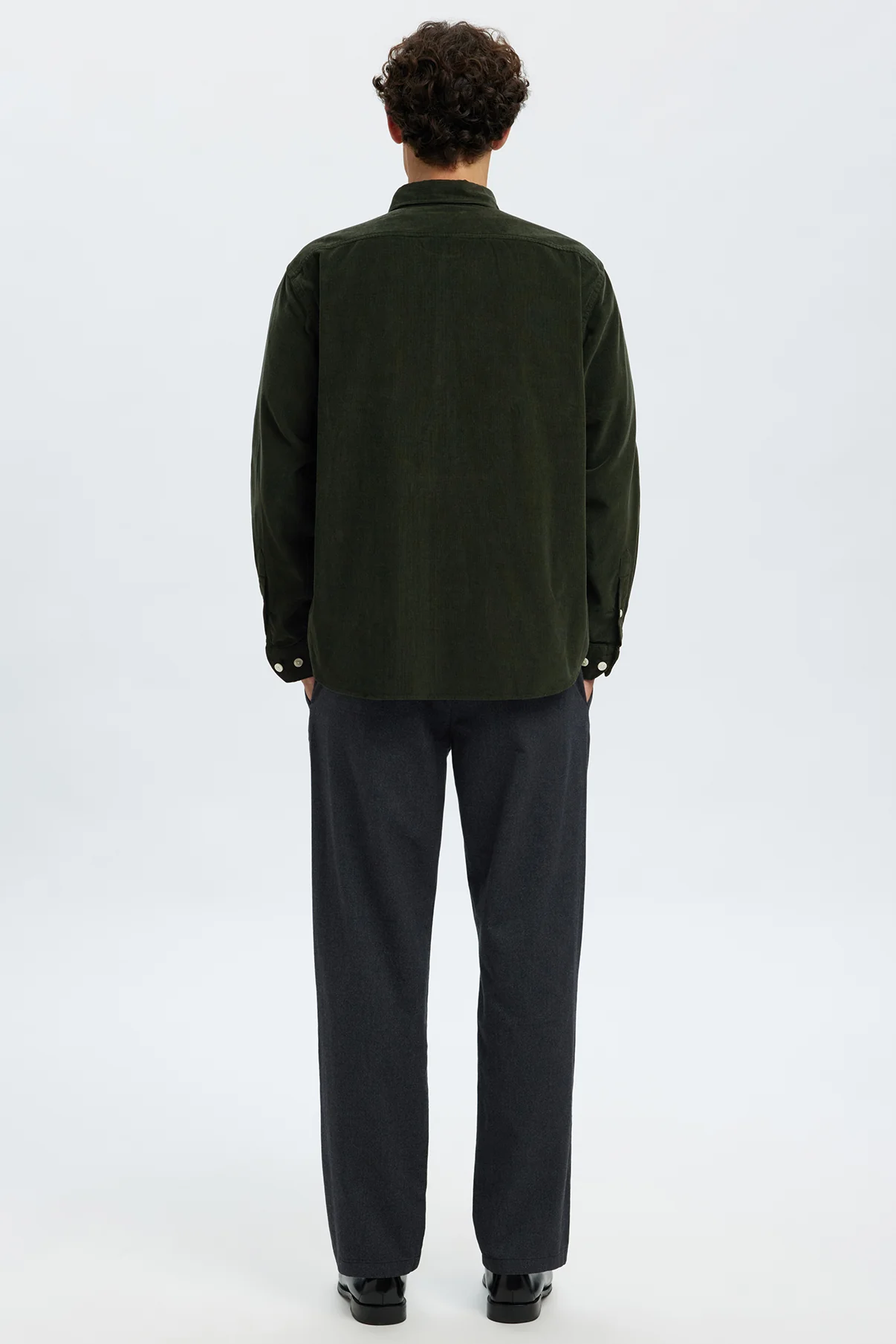 SELECTED HOMME SLHREGDANNI CORD BD LS SHIRT - Image 3