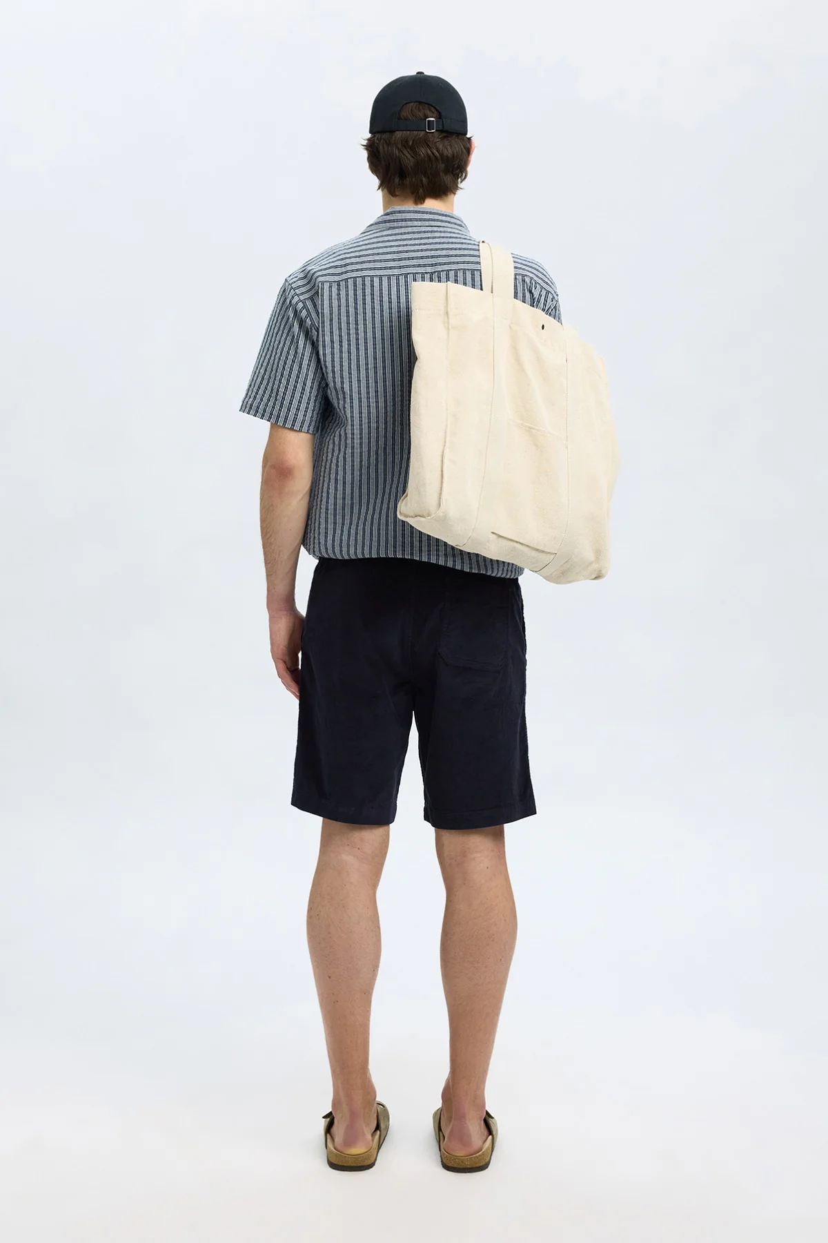 SLHREGULAR-JACE - Fløjlsshorts med lommer og bindebå - Image 10