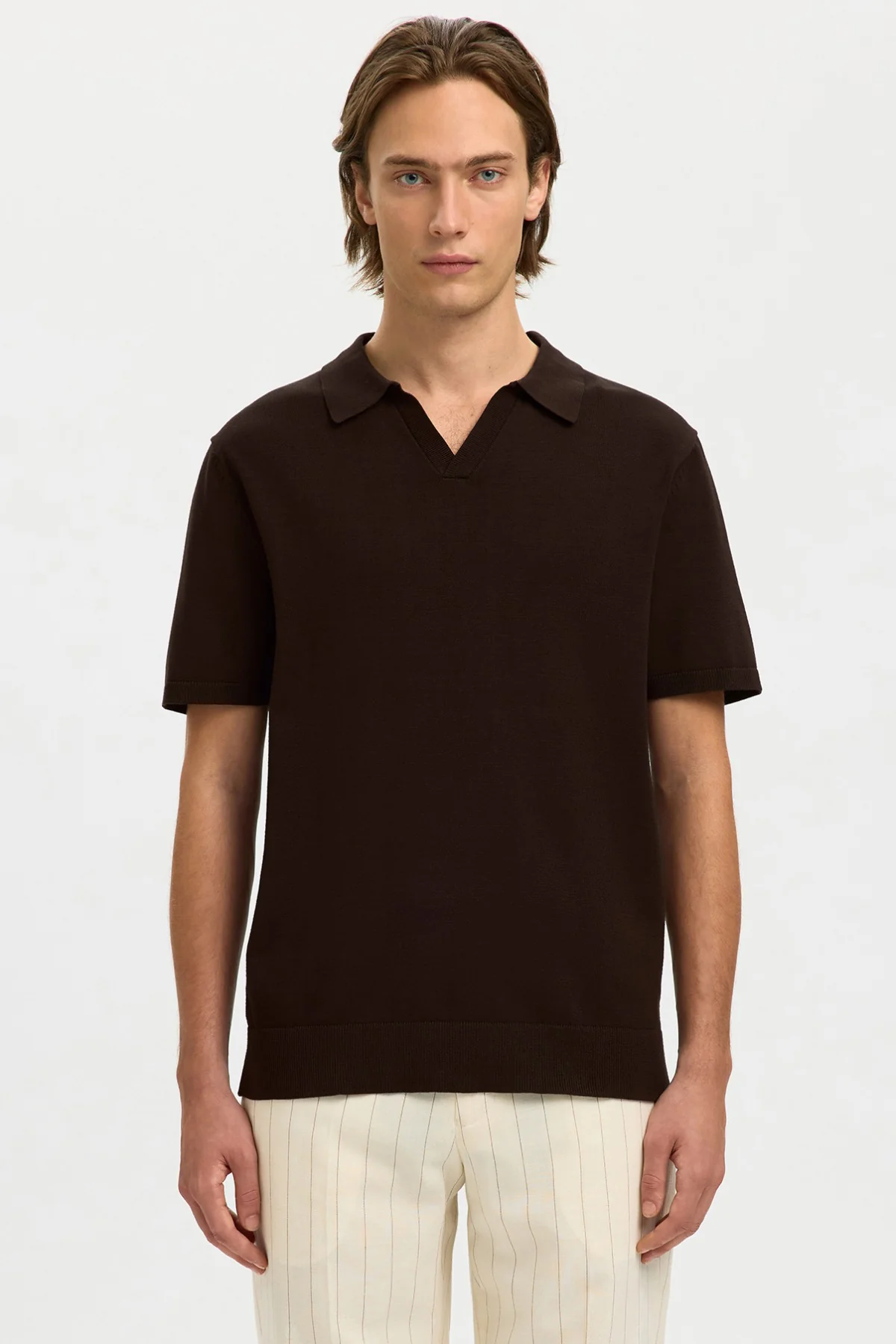 SELECTED HOMME SLHTELLER SS KNIT POLO - Image 7