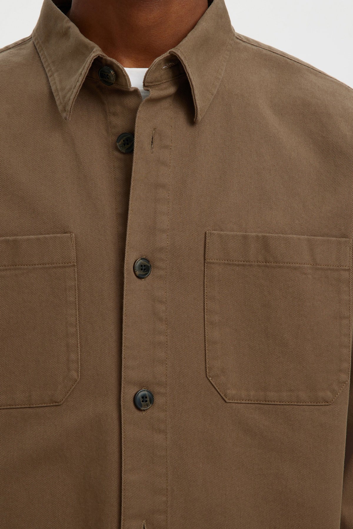 SELECTED HOMME SLHTRAVIS TWILL OVERSHIRT LS NOOS - Image 5