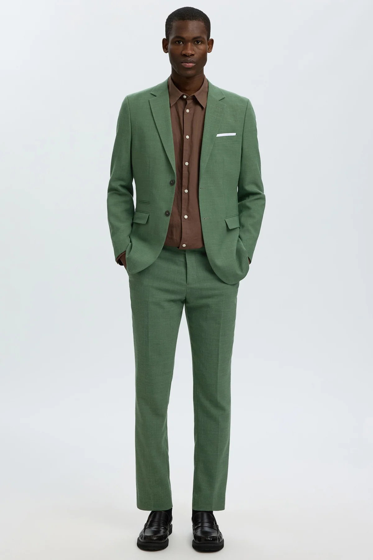 SLMSLIM-OASIS - Blazer i hørkvalitet - Image 20