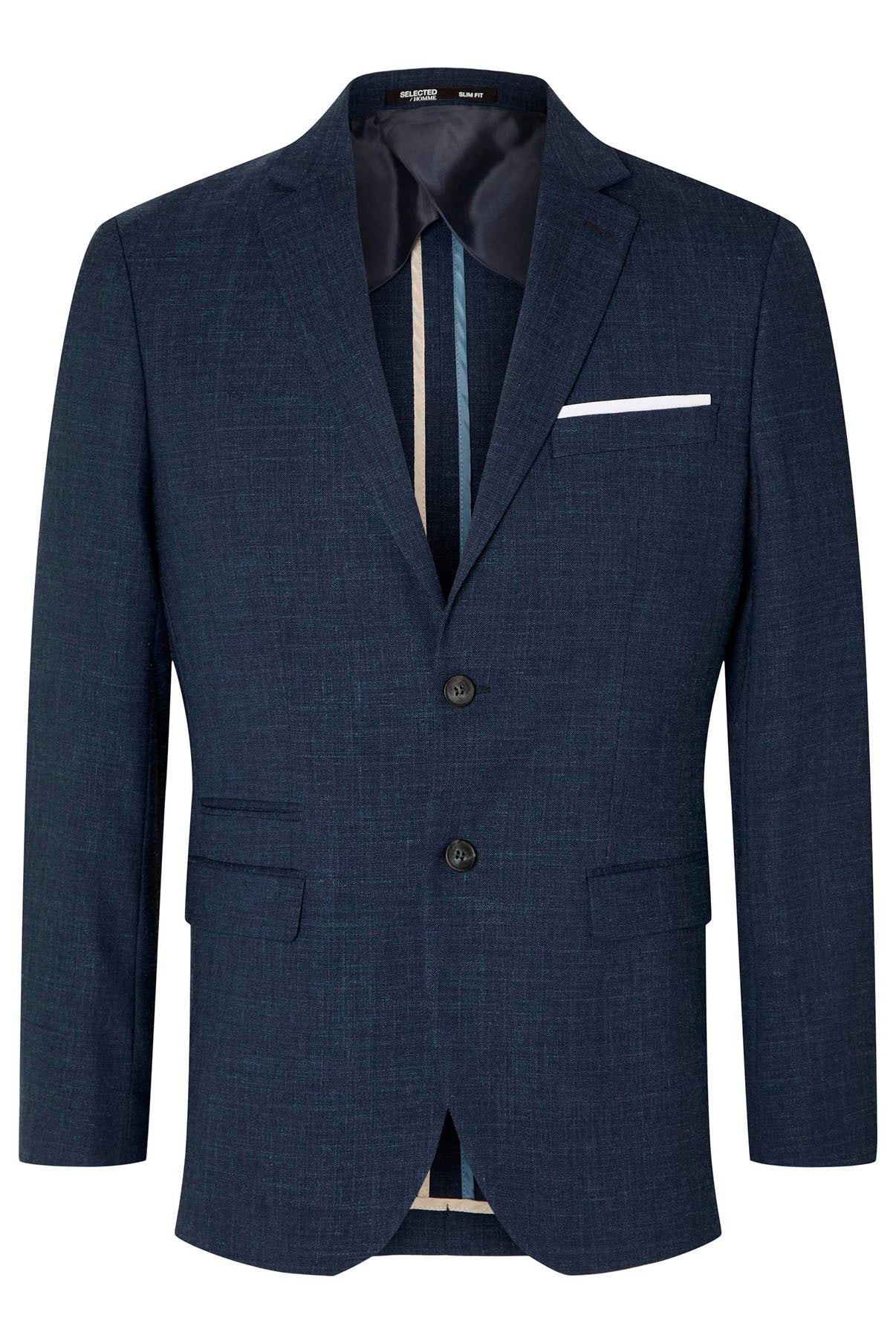 SLMSLIM-OASIS - Blazer i hørkvalitet - Image 4
