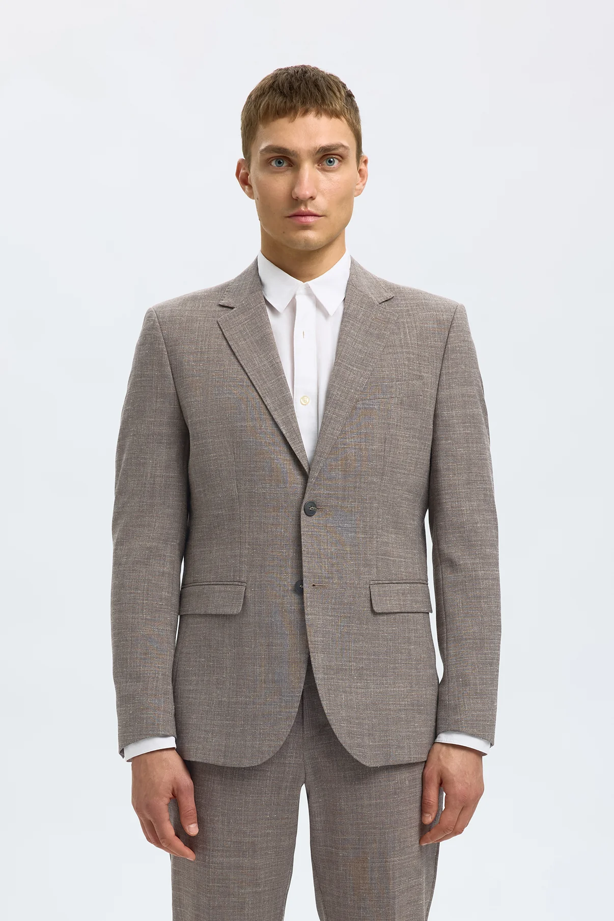 SLMSLIM-OASIS - Blazer i hørkvalitet - Image 5