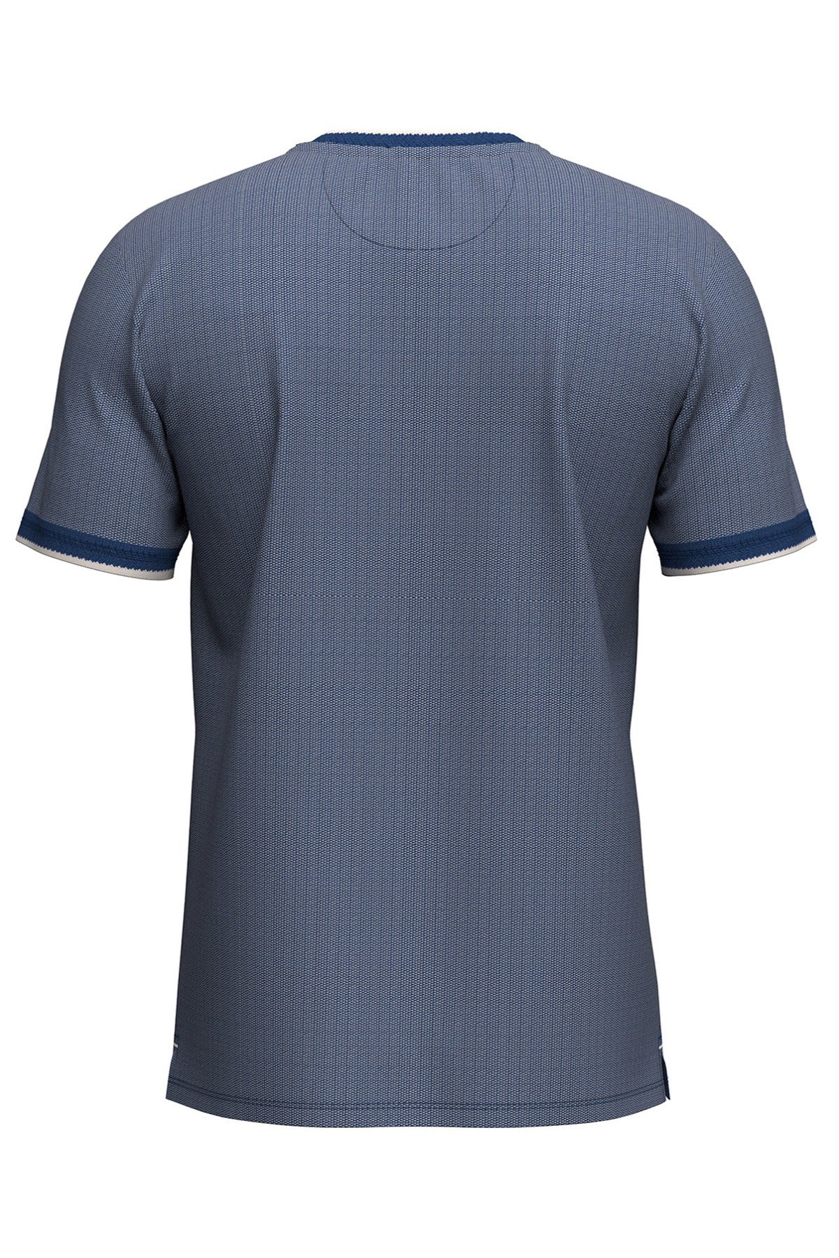 T-Shirt i bomuld med kontrastkanter - Image 2