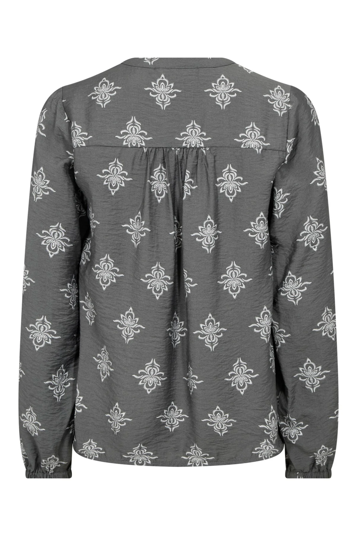 Nille - Viskose bluse med print - Image 3