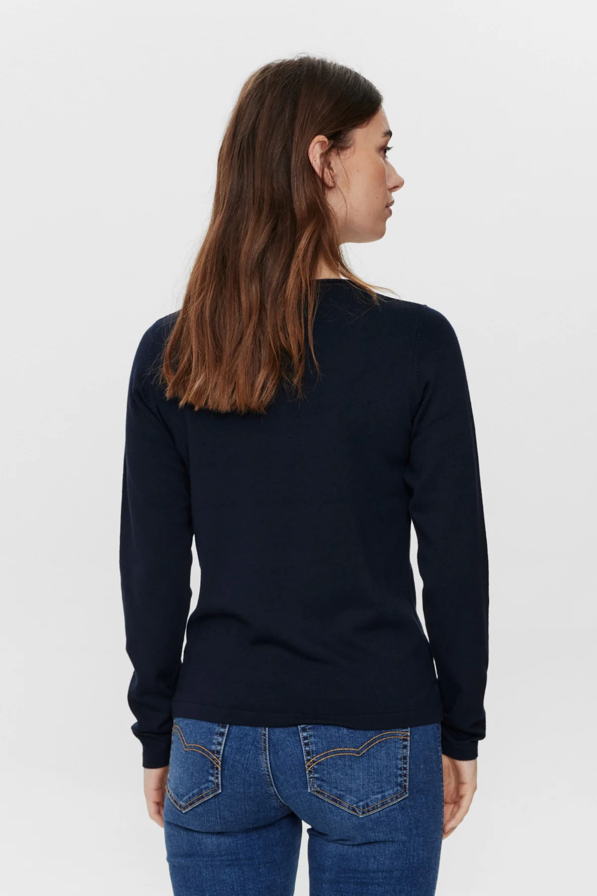 Elvira - Strik med rund hals og lange ærmer - Image 11