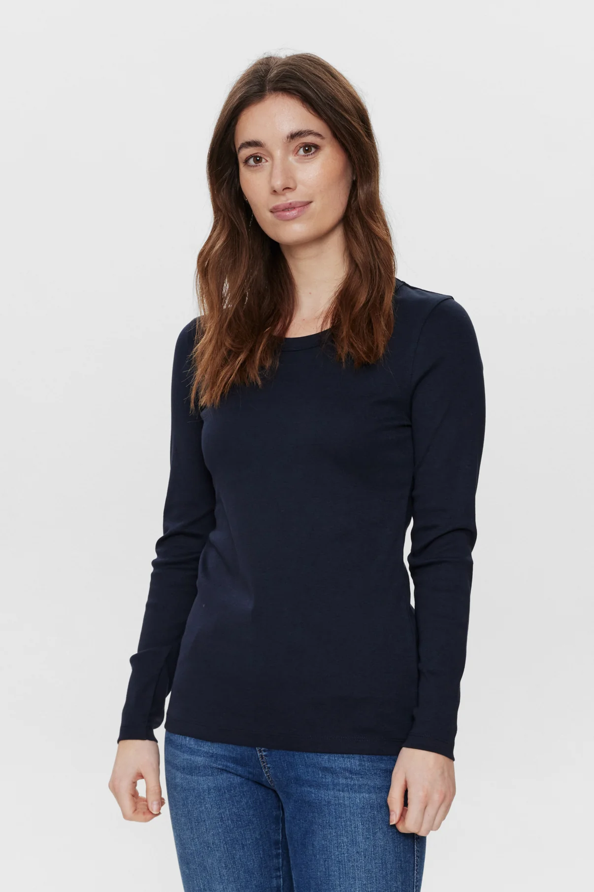 Camille - T-shirt med lange ærmer og i ribkvalitet - Image 11