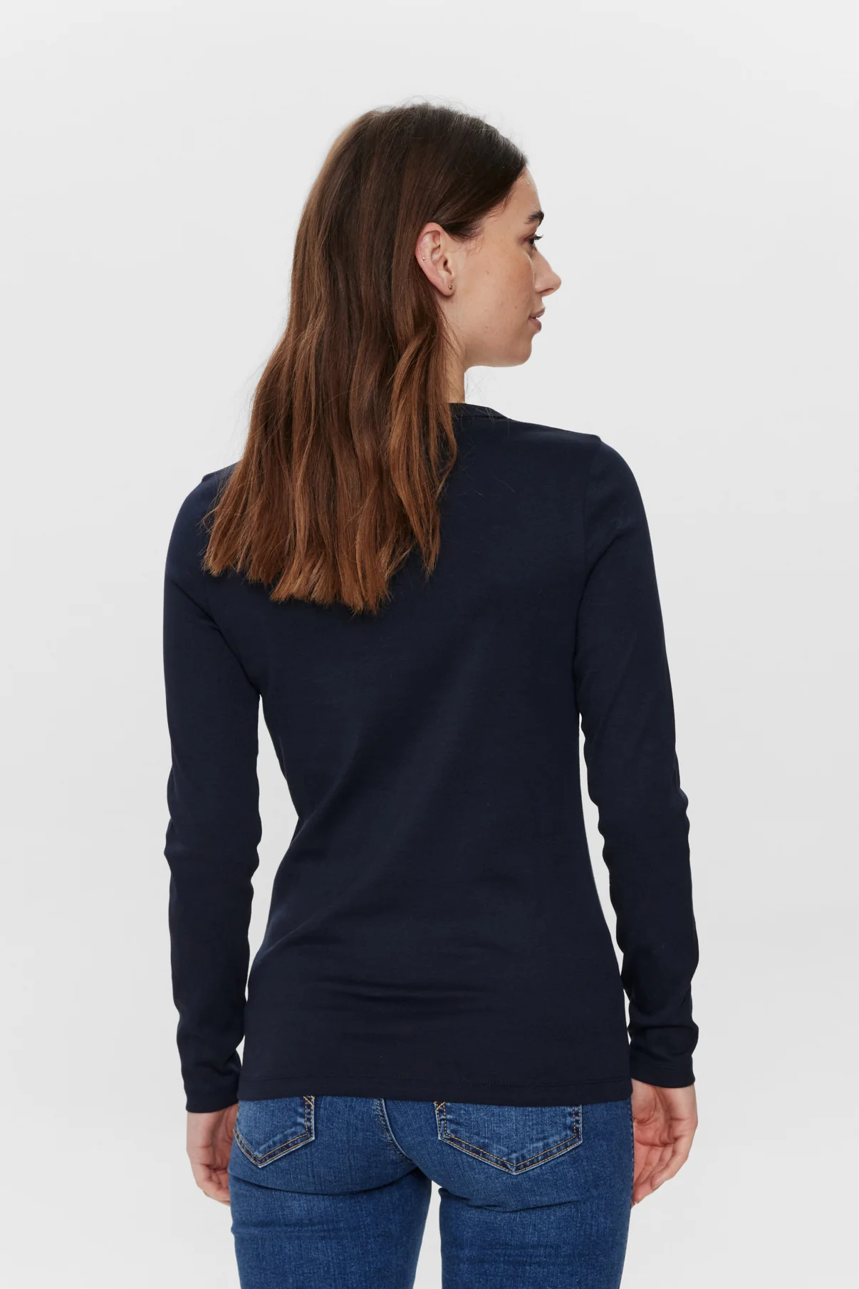 Camille - T-shirt med lange ærmer og i ribkvalitet - Image 12