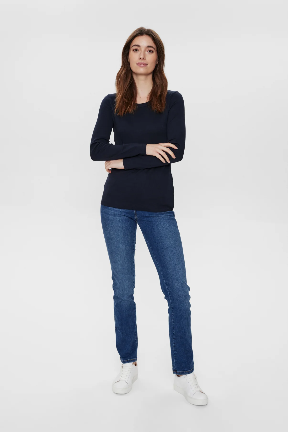 Camille - T-shirt med lange ærmer og i ribkvalitet - Image 13