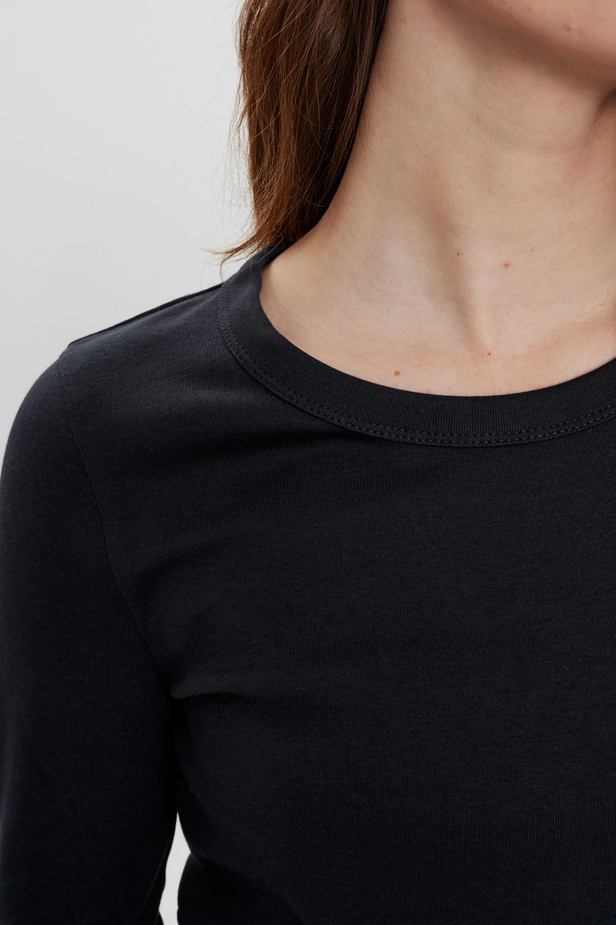 Camille - T-shirt med lange ærmer og i ribkvalitet - Image 14